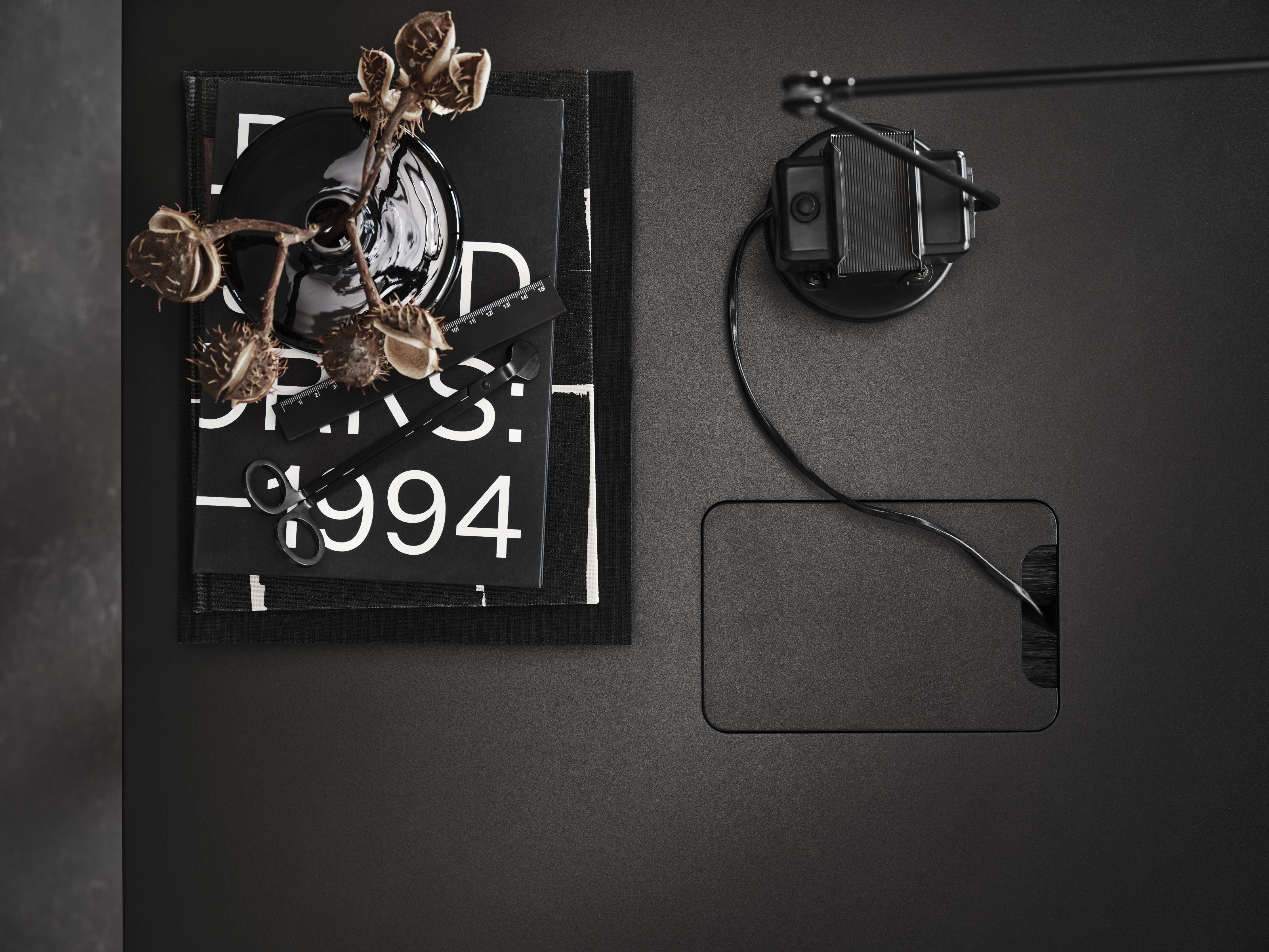 [product_category]-String Furniture Works Work Table 78x120 Cm, Black/Black-String Furniture-DT12078-13-1+ETM-13-1-STR-4