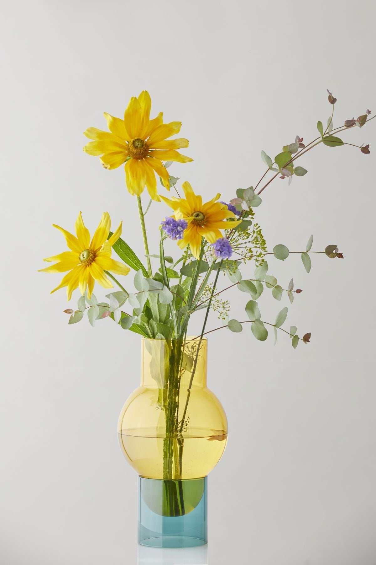 [product_category]-Studio About Bubble Tube Vase, Yellow-Studio About-5714356013007-90270Y-STU-3