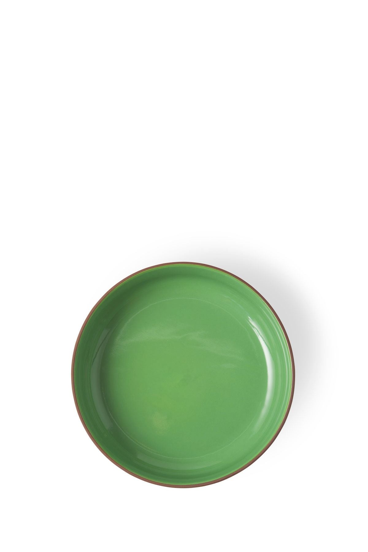 [product_category]-Studio About Clayware Serving Bowl, Terracotta/Green-Studio About-5714356024003-22564TG-STU-1