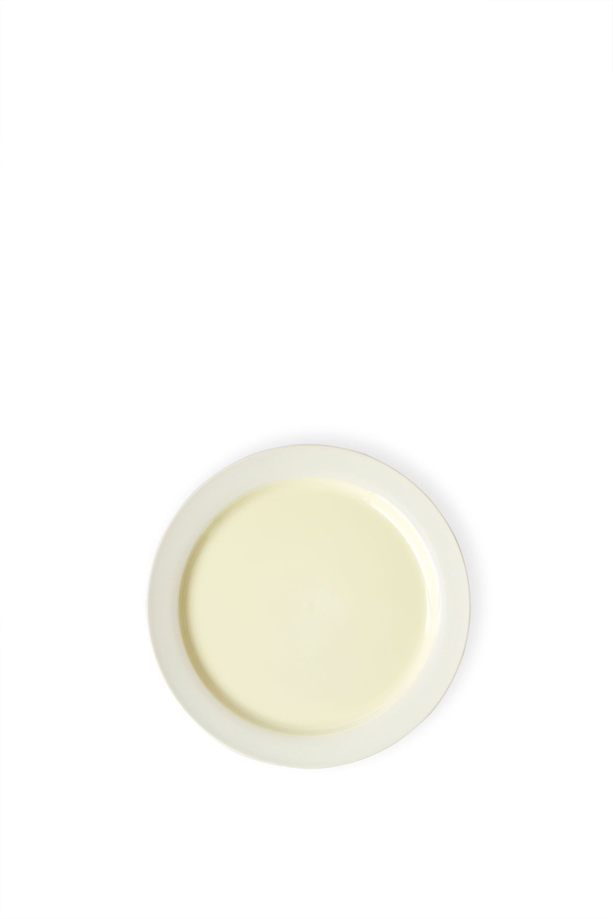 [product_category]-Studio About Clayware Set Of 2 Plates Large, Ivory/Yellow-Studio About-5714356019016-25015IY-STU-1