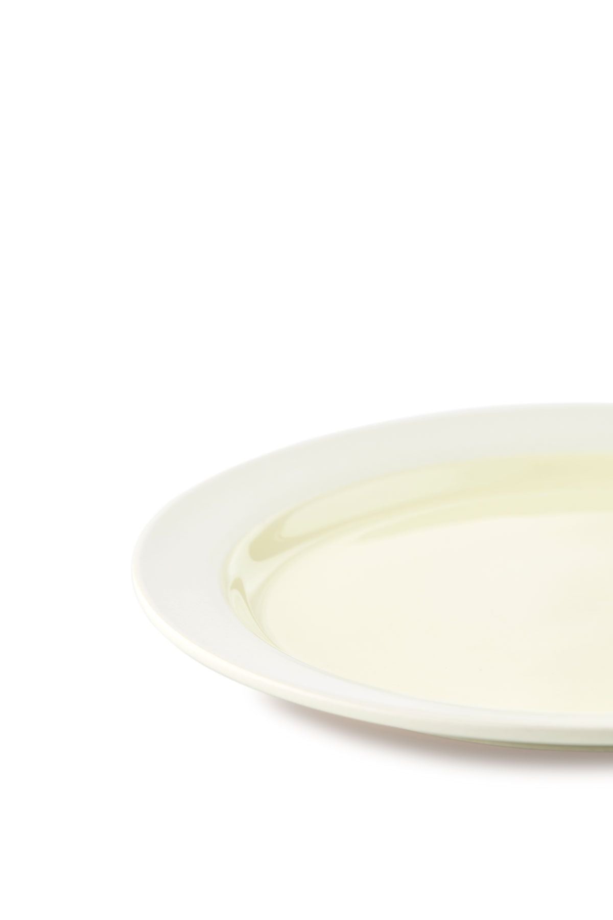[product_category]-Studio About Clayware Set Of 2 Plates Large, Ivory/Yellow-Studio About-5714356019016-25015IY-STU-4