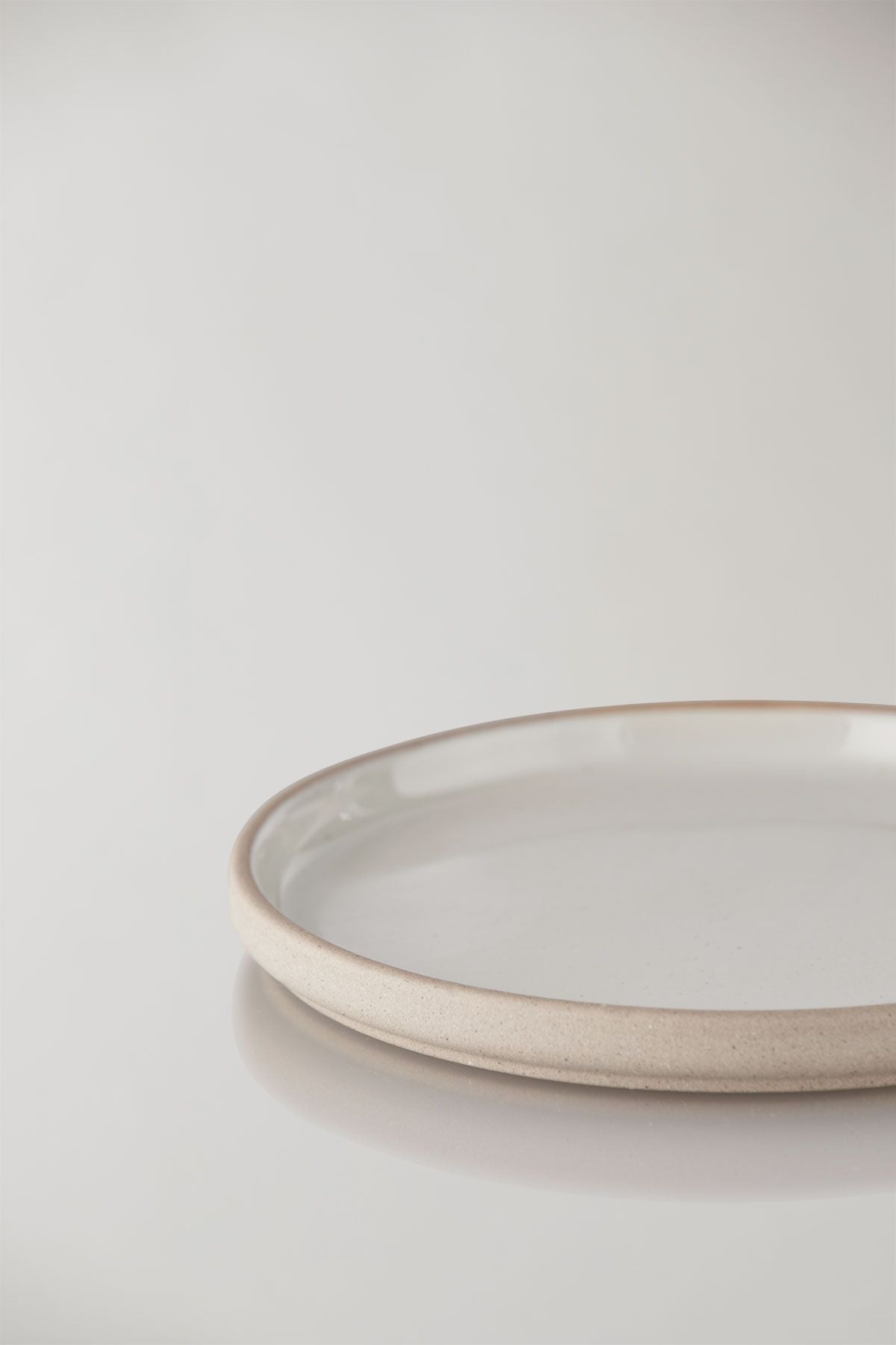 [product_category]-Studio About Clayware Set Of 2 Plates Medium, Sand/Grey-Studio About-5714356019139-18515SG-STU-2