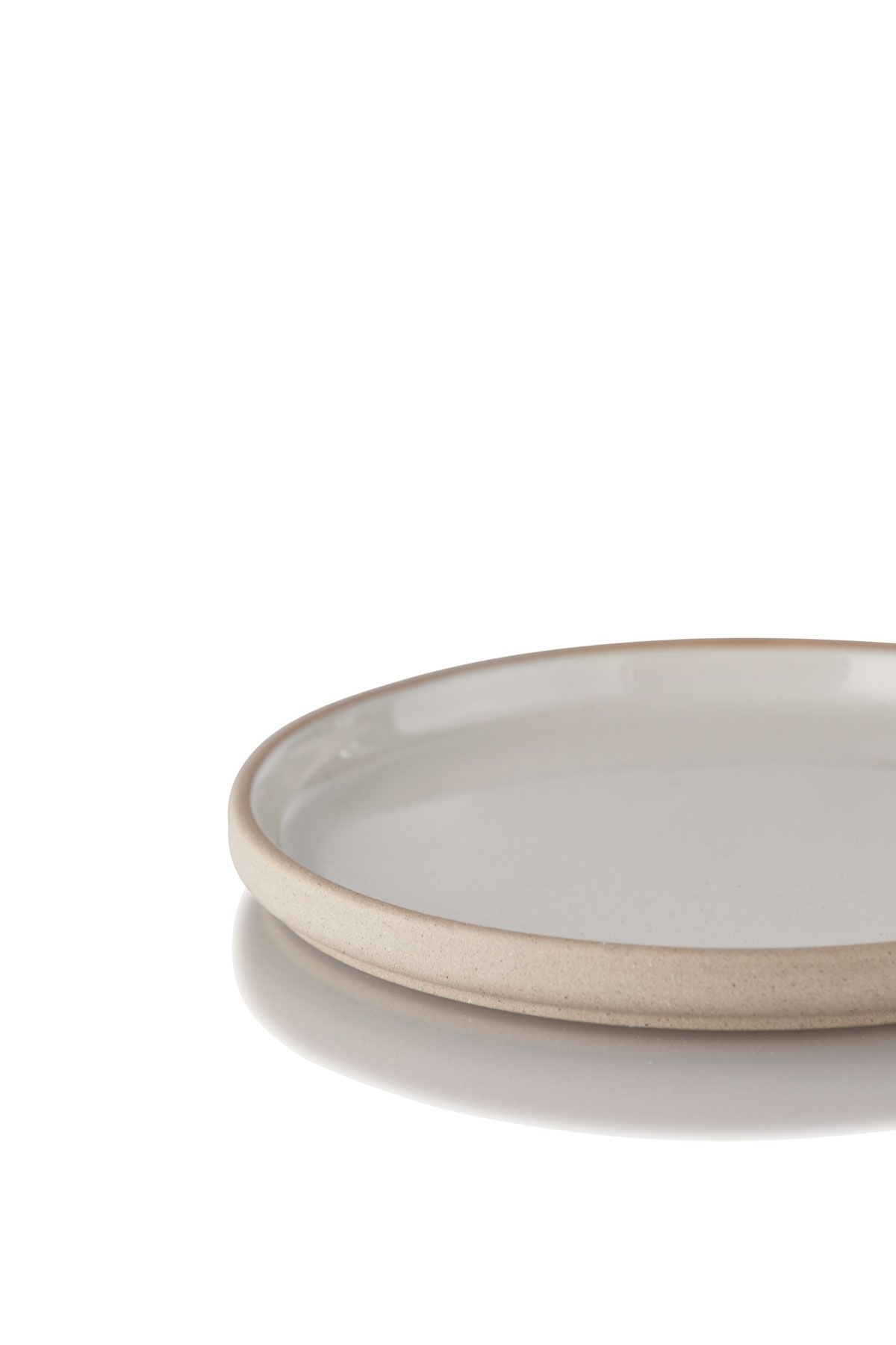 [product_category]-Studio About Clayware Set Of 2 Plates Medium, Sand/Grey-Studio About-5714356019139-18515SG-STU-5