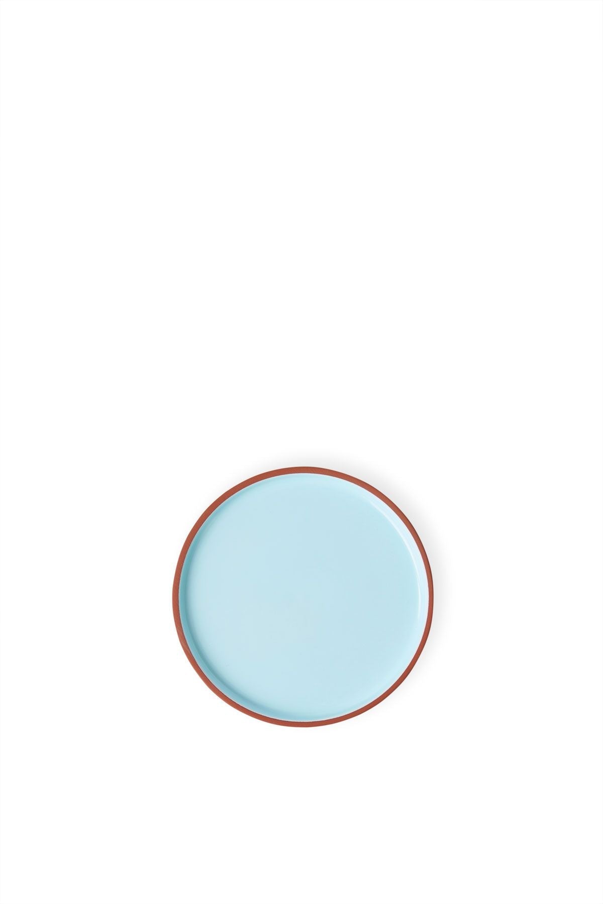 [product_category]-Studio About Clayware Set Of 2 Plates Medium, Terracotta/Blue-Studio About-5714356019122-18515TB-STU-1