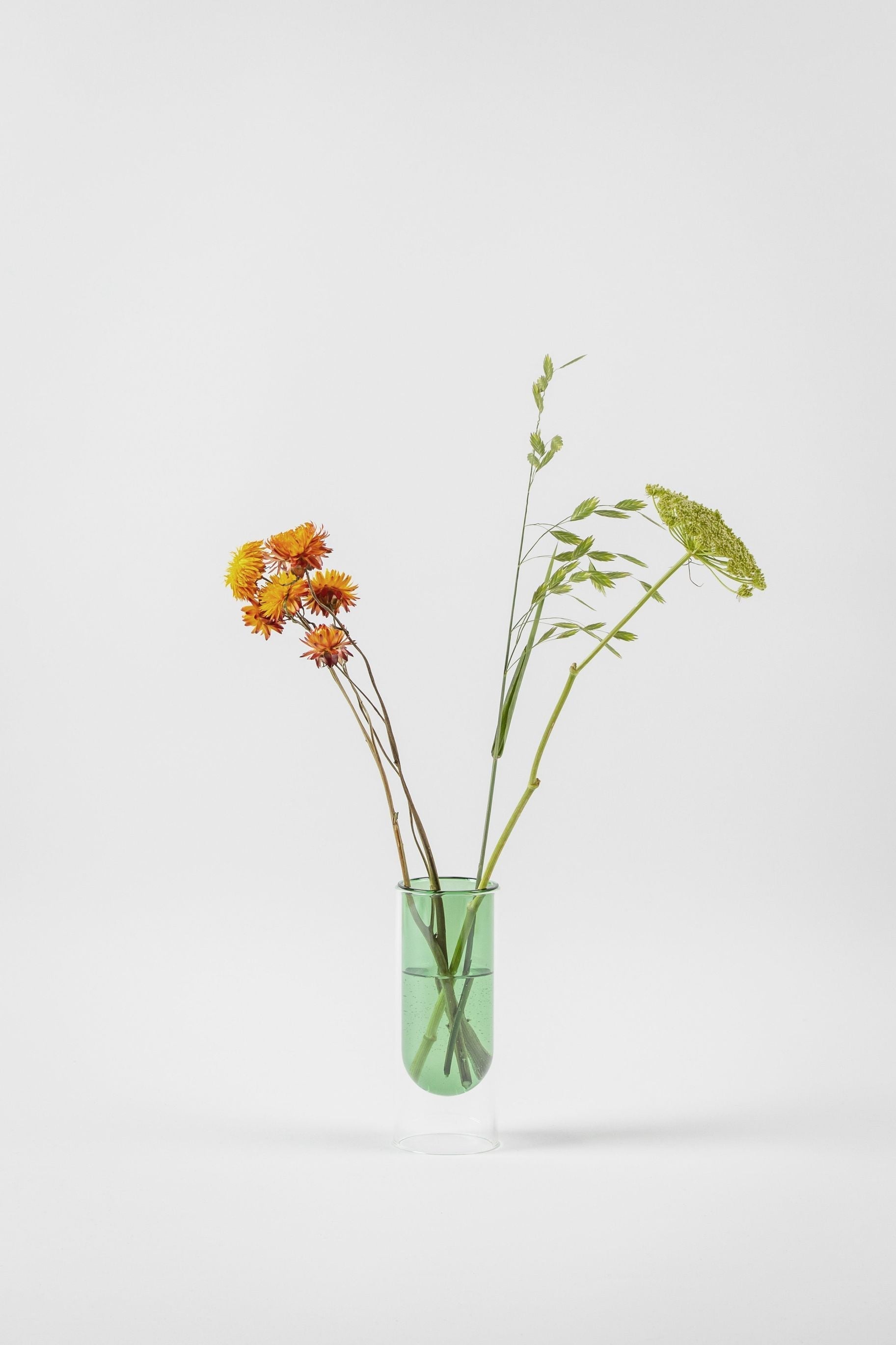 [product_category]-Studio About Flower Tube Vase 16 Cm, Green-Studio About-5714356006023-65160G-STU-2