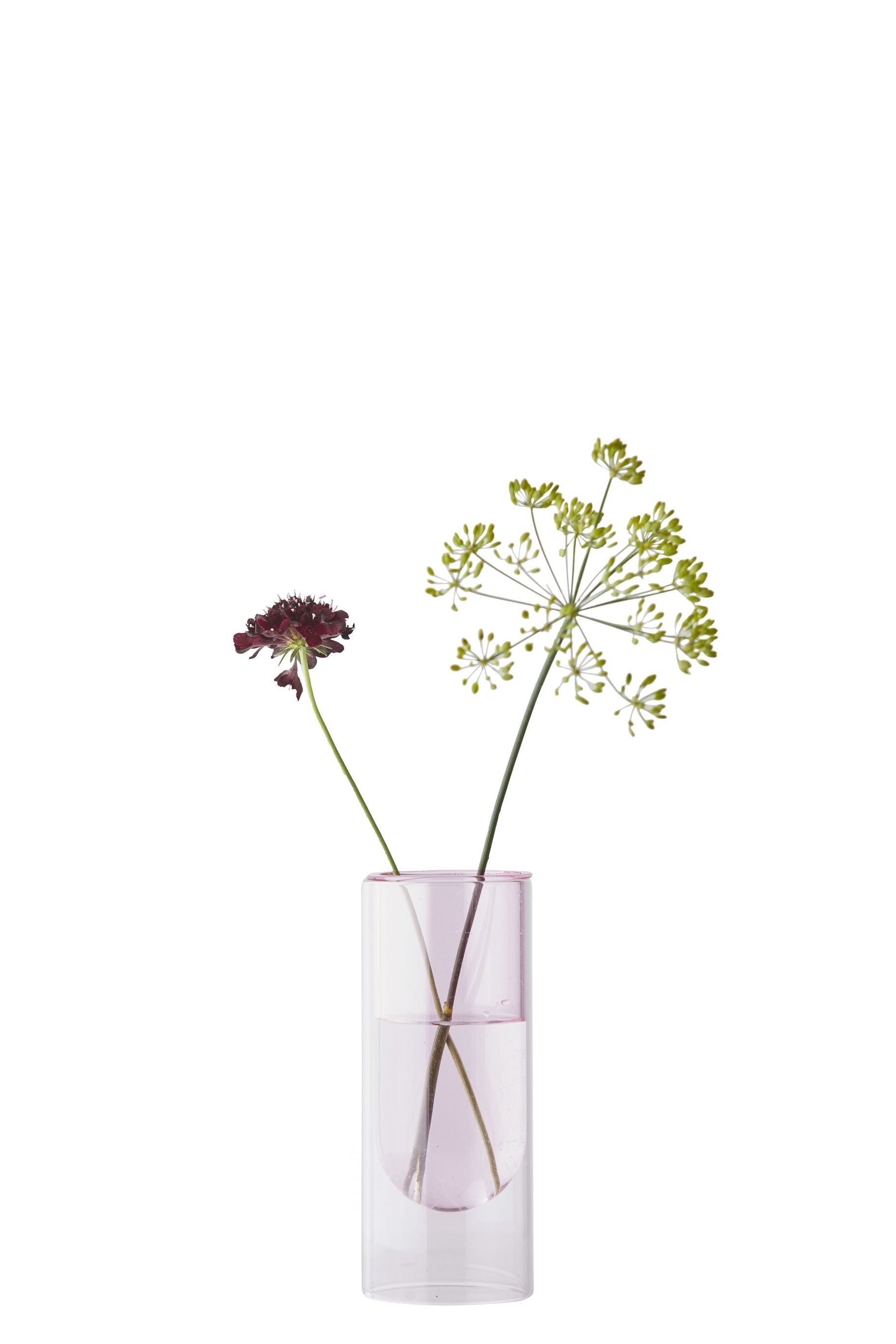 [product_category]-Studio About Flower Tube Vase 16 Cm, Rose-Studio About-5714356006030-65160R-STU-1