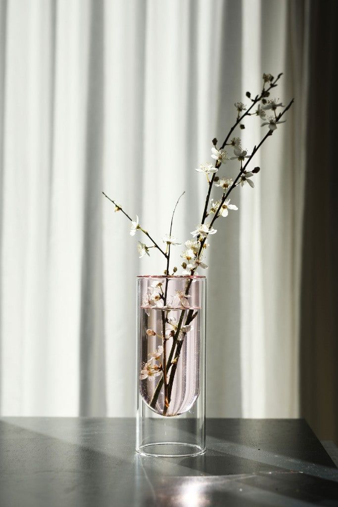 [product_category]-Studio About Flower Tube Vase 16 Cm, Rose-Studio About-5714356006030-65160R-STU-3