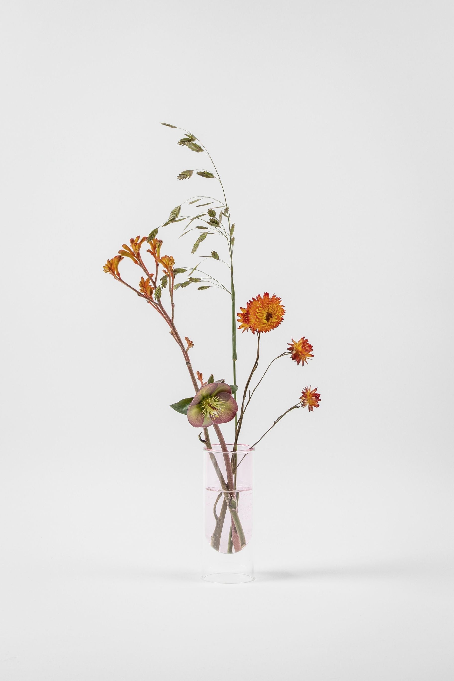 [product_category]-Studio About Flower Tube Vase 16 Cm, Rose-Studio About-5714356006030-65160R-STU-4