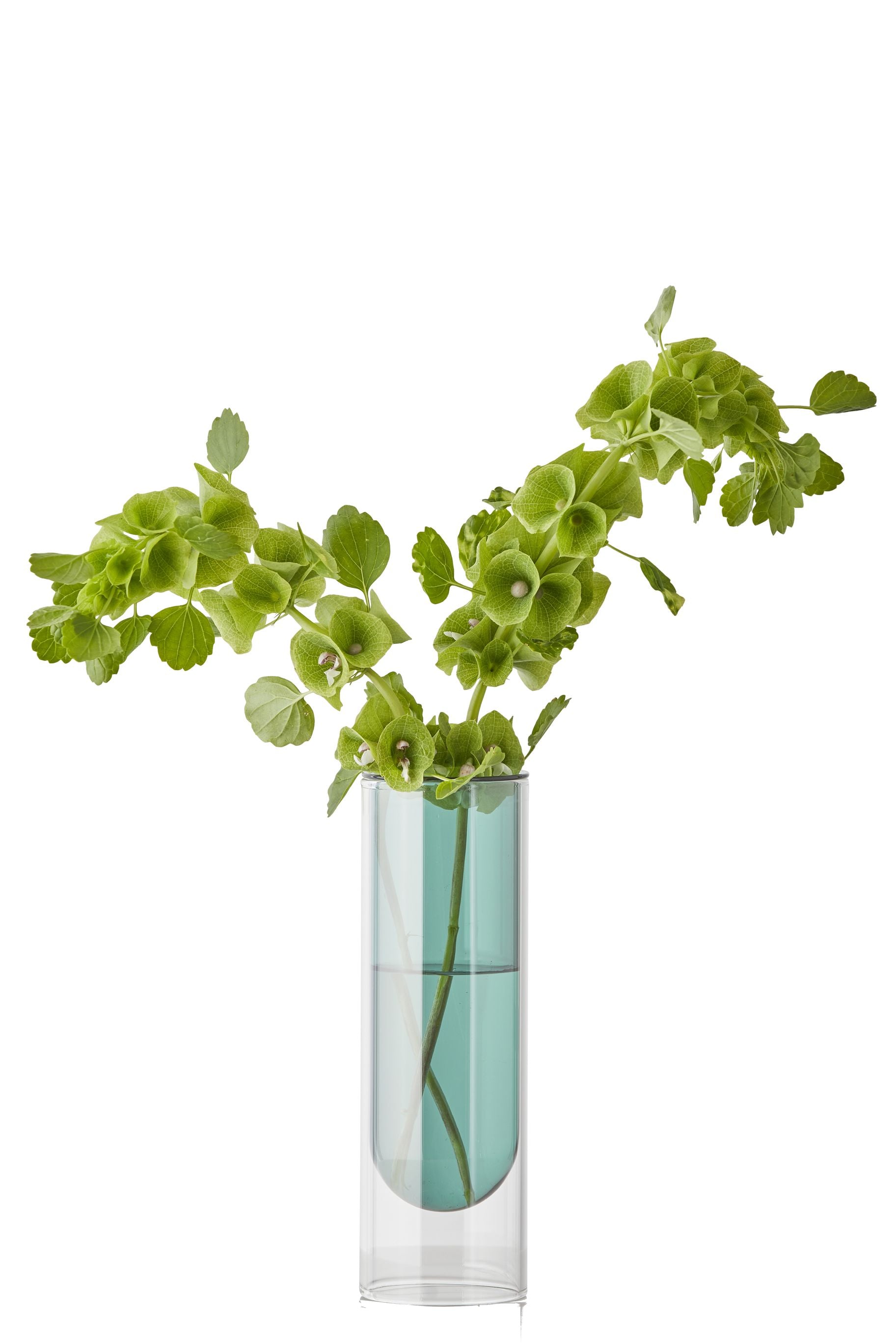 [product_category]-Studio About Flower Tube Vase 20 Cm, Cyan-Studio About-5714356007013-65200C-STU-1