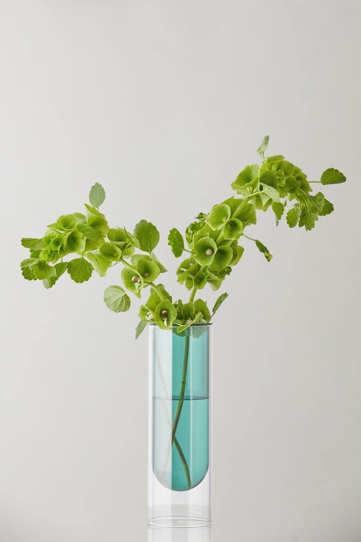[product_category]-Studio About Flower Tube Vase 20 Cm, Cyan-Studio About-5714356007013-65200C-STU-2