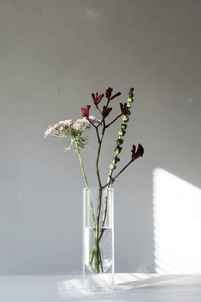[product_category]-Studio About Flower Tube Vase 20 Cm, Transparent-Studio About-5714356007037-65200T-STU-2