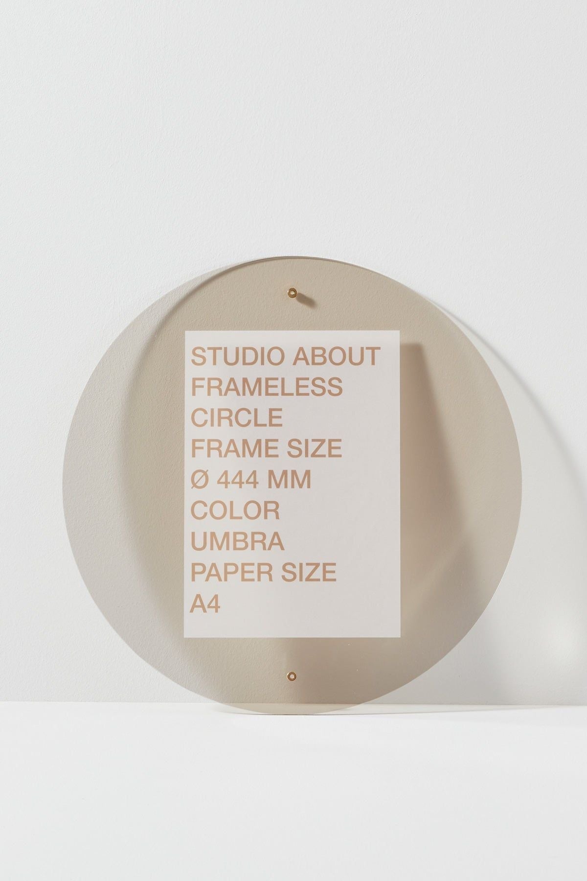 [product_category]-Studio About Frameless Frame A4 Circle, Umbra-Studio About-5714356015247-444A4U-STU-4