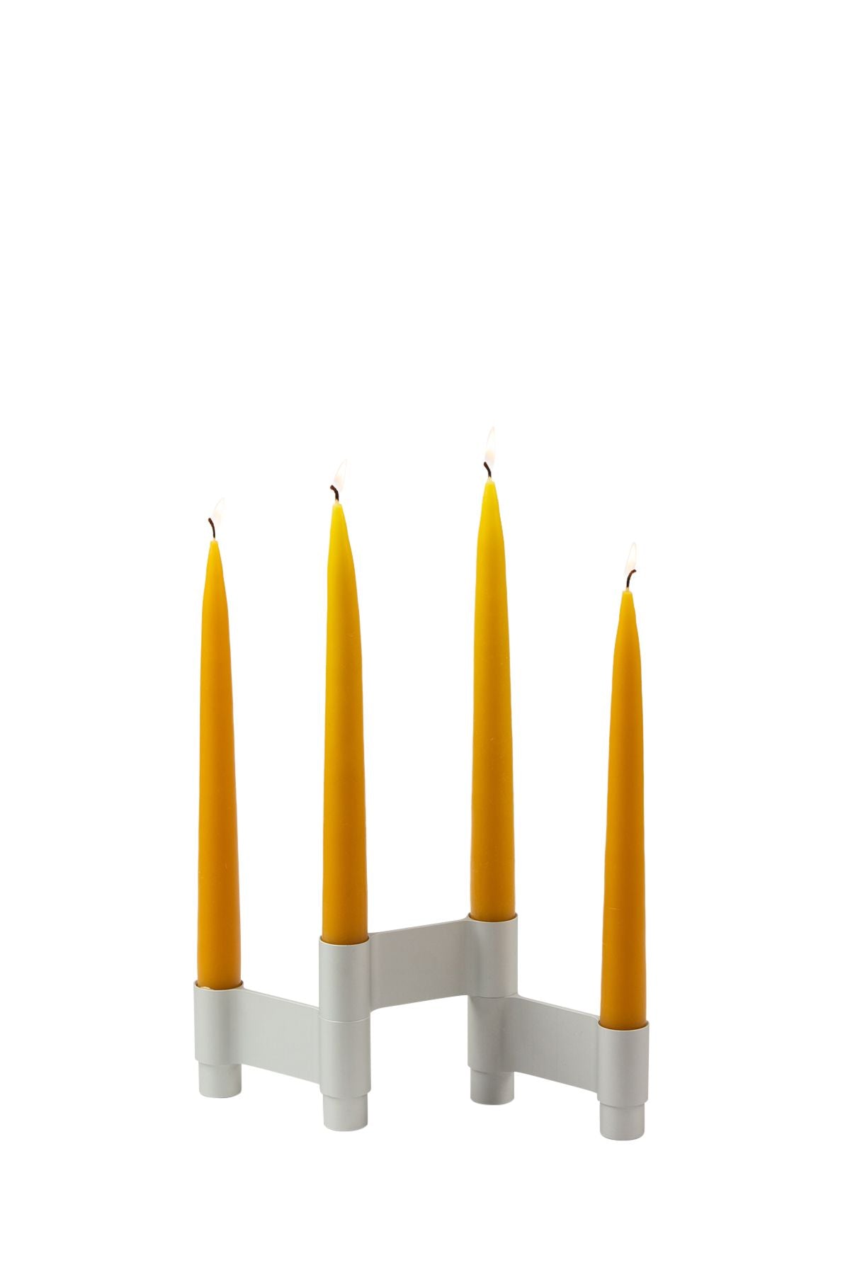 [product_category]-Studio About Link Candle Holder, Matt Aluminium-Studio About-5714356011003-11060M-STU-2