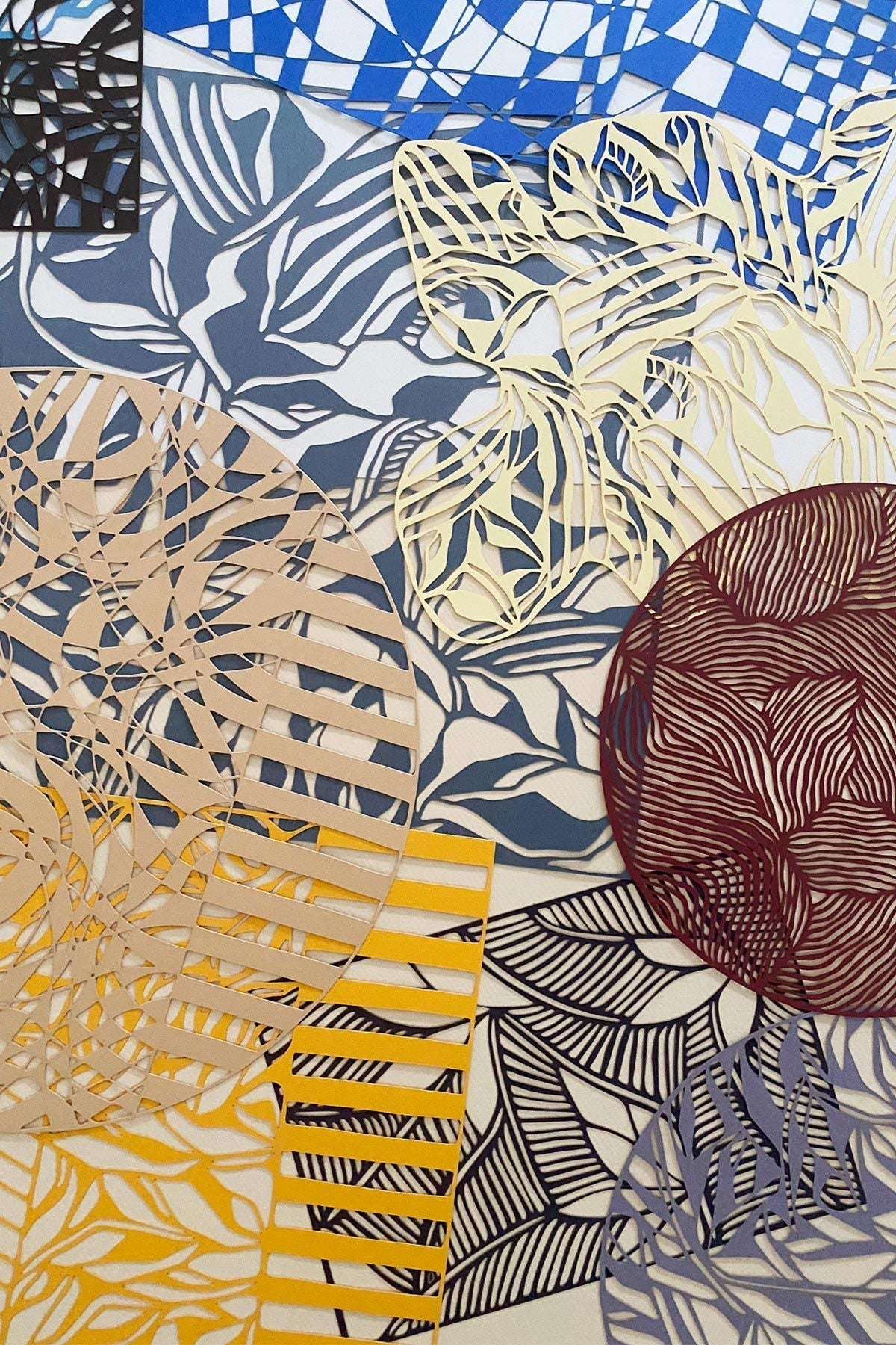 [product_category]-Studio About Papercut A4 Organic Rectangle, Sand-Studio About-5714356018026-210297A4OS-STU-5