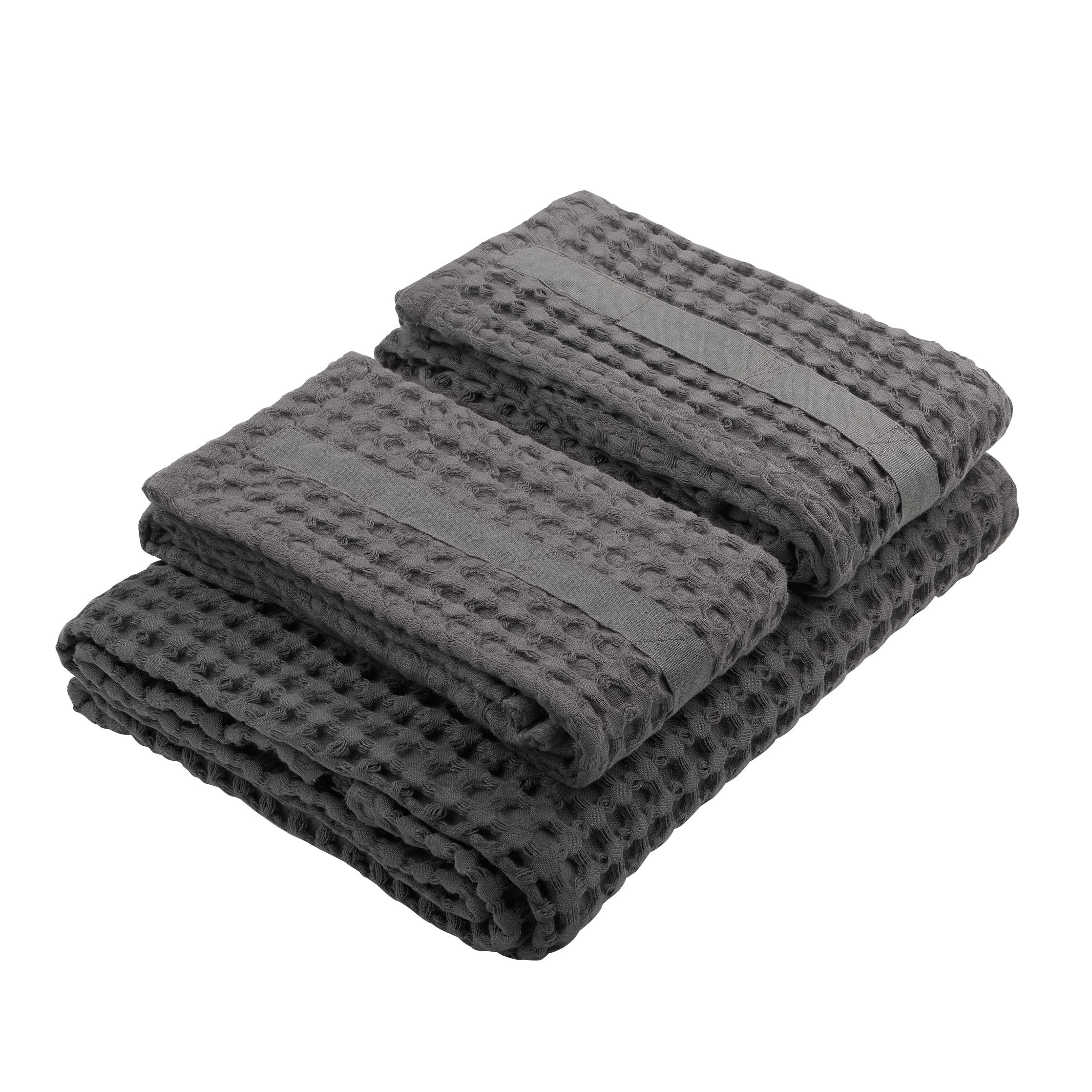 [product_category]-The Organic Company Big Waffle Gift Set, Dark Grey-The Organic Company-5711261025385-1175-110-THE-2