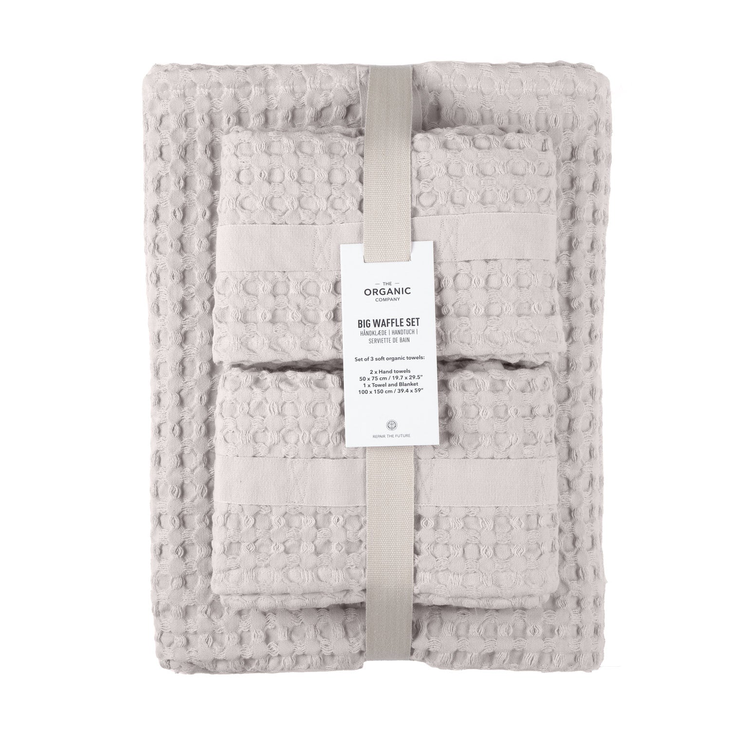 [product_category]-The Organic Company Big Waffle Gift Set, Dusty Lavender-The Organic Company-5711261027051-1175-340-THE-1