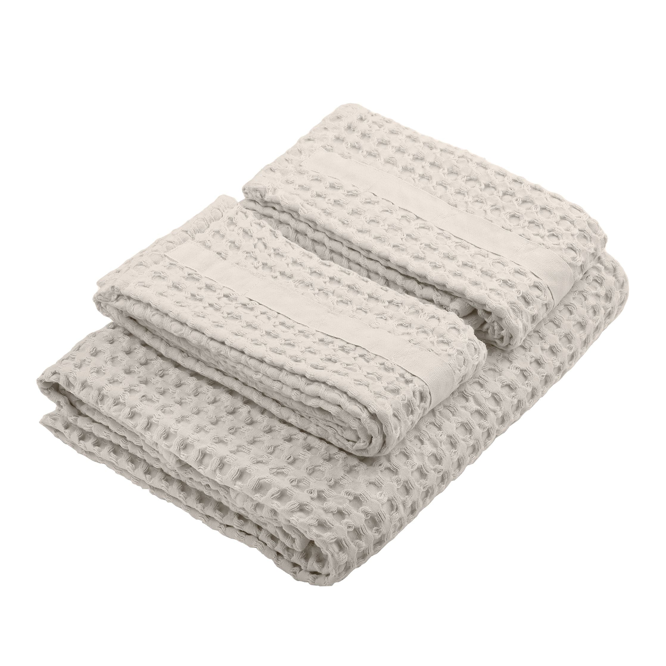 [product_category]-The Organic Company Big Waffle Gift Set, Stone-The Organic Company-5711261025408-1175-202-THE-2