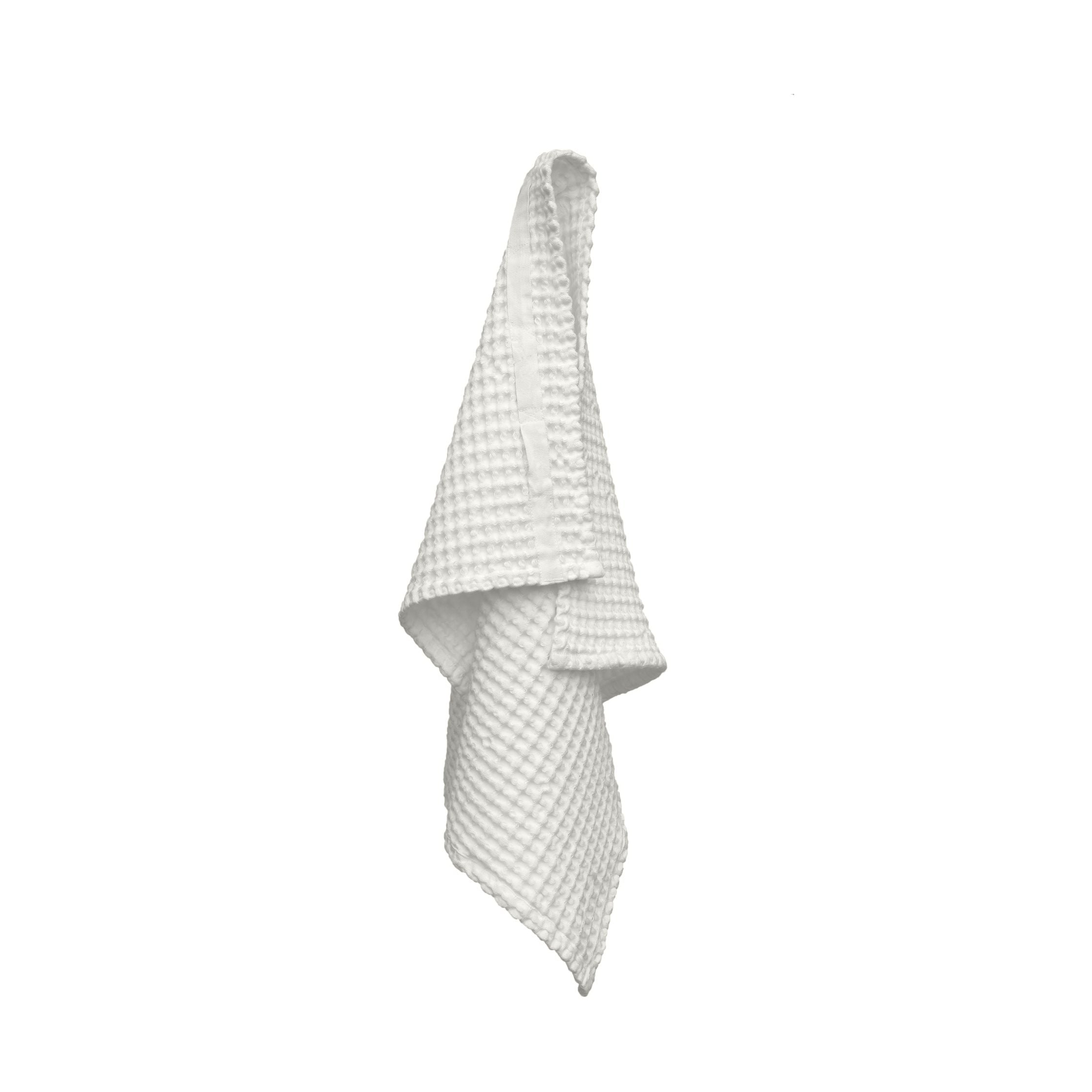 [product_category]-The Organic Company Big Waffle Hand Towel, Natural White-The Organic Company-5711261002157-1020-200-THE-2