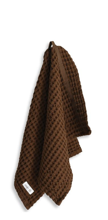 [product_category]-The Organic Company Big Waffle Hand Towel, Teak-The Organic Company-5711261000184-1020-240-THE-2