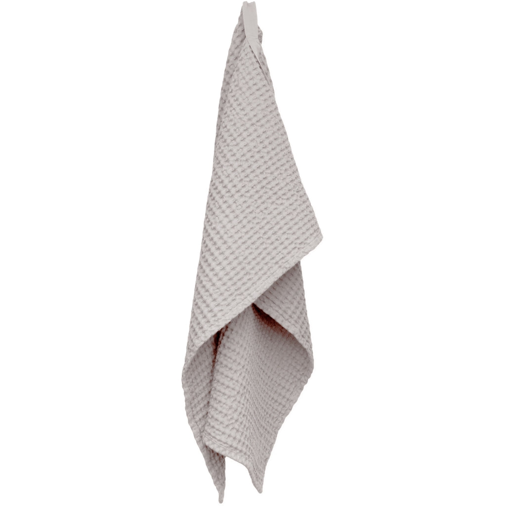 [product_category]-The Organic Company Big Waffle Large Hand Towel, Dusty Lavender-The Organic Company-5711261025101-1174-340-THE-1