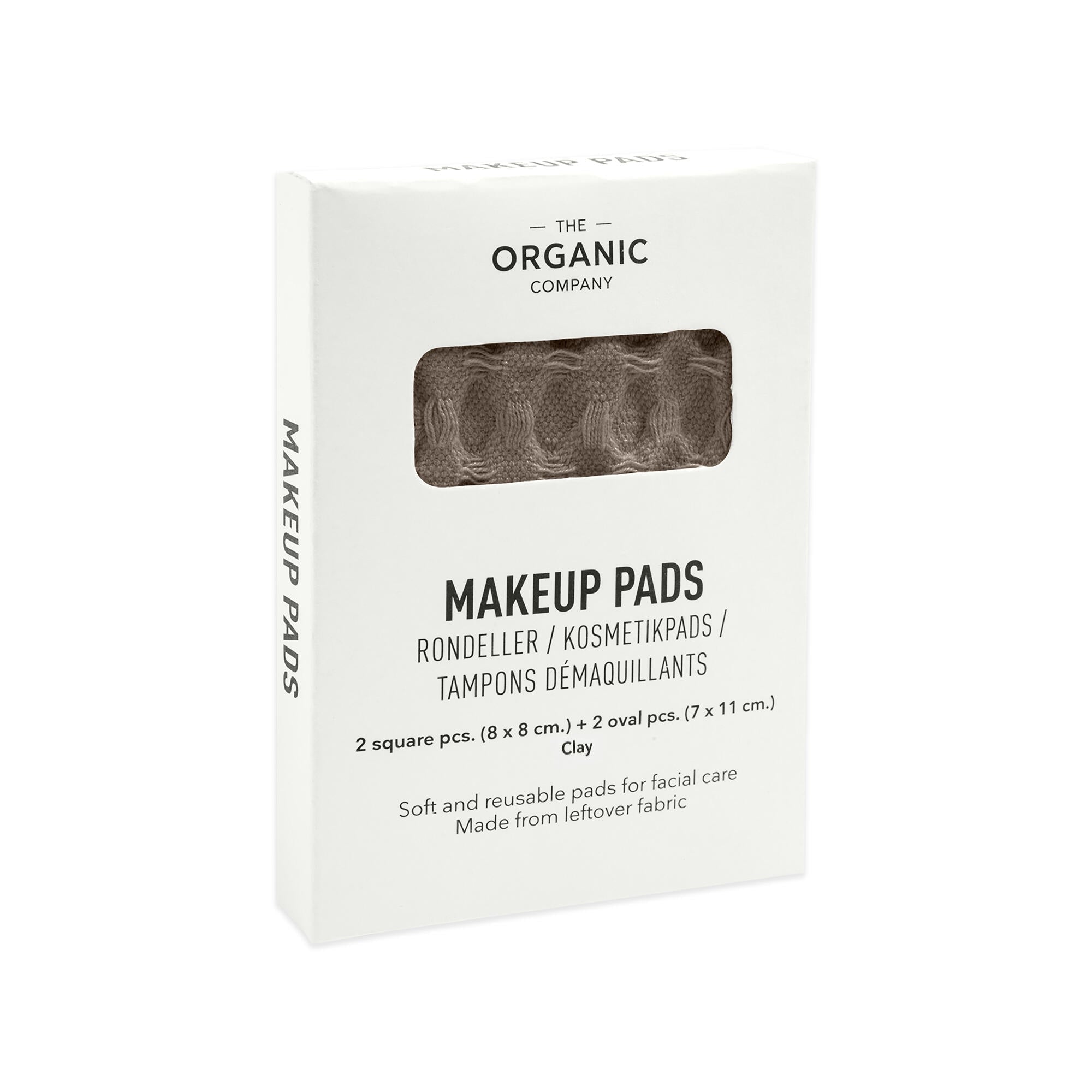 [product_category]-The Organic Company Big Waffle Makeup Pads, Clay-The Organic Company-5711261003475-1017-225-THE-2