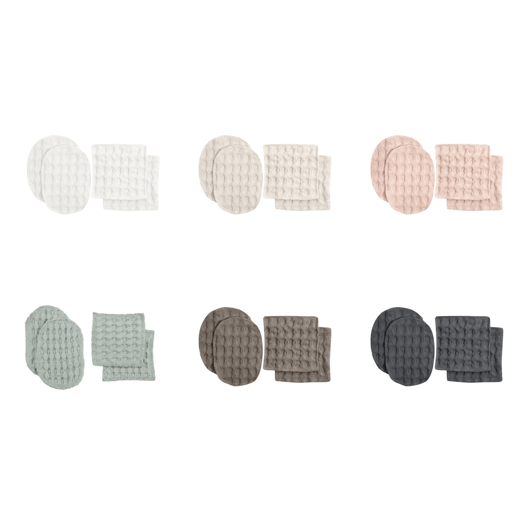 [product_category]-The Organic Company Big Waffle Makeup Pads, Clay-The Organic Company-5711261003475-1017-225-THE-3