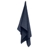 The Organic Company Big Waffle Towel And Blanket, Dark Blue