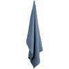 The Organic Company Big Waffle Towel And Blanket, Grey Blue