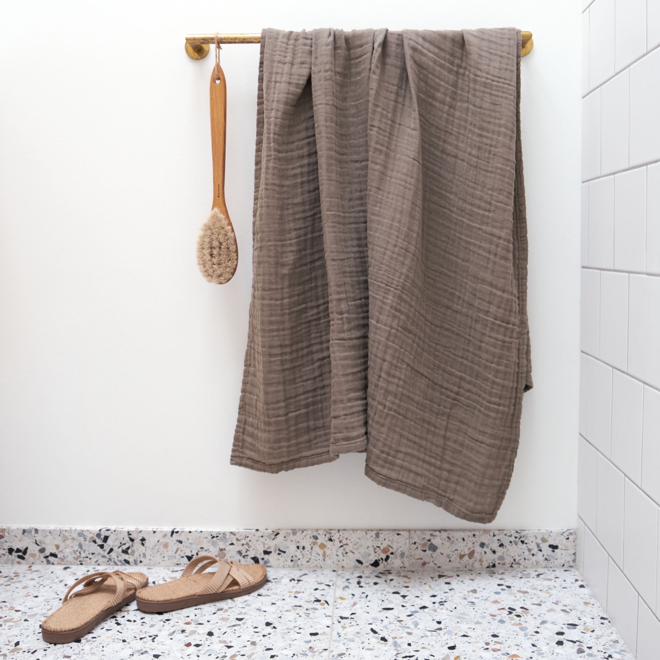 [product_category]-The Organic Company Fine Bath Towel, Clay-The Organic Company-5711261018356-1130-225-THE-3