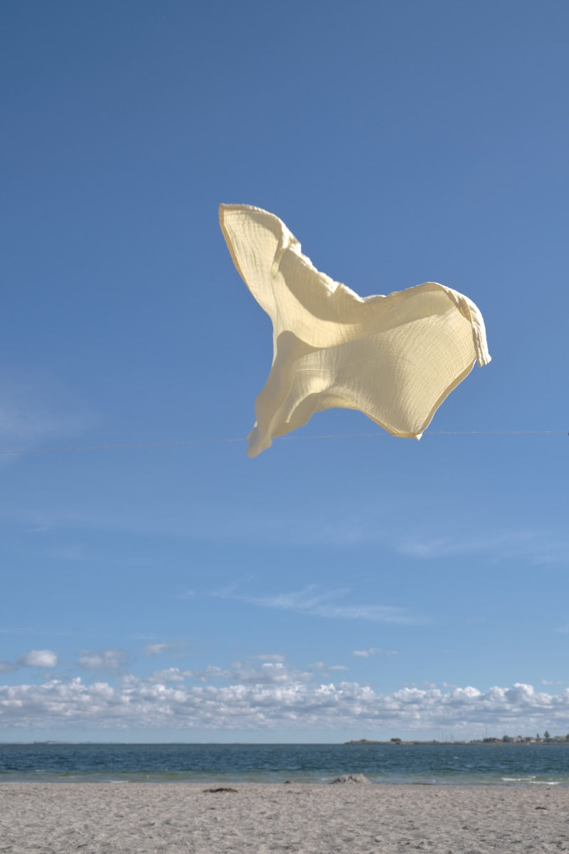 [product_category]-The Organic Company Fine Bath Towel, Pale Yellow-The Organic Company-5711261018196-1130-210-THE-4