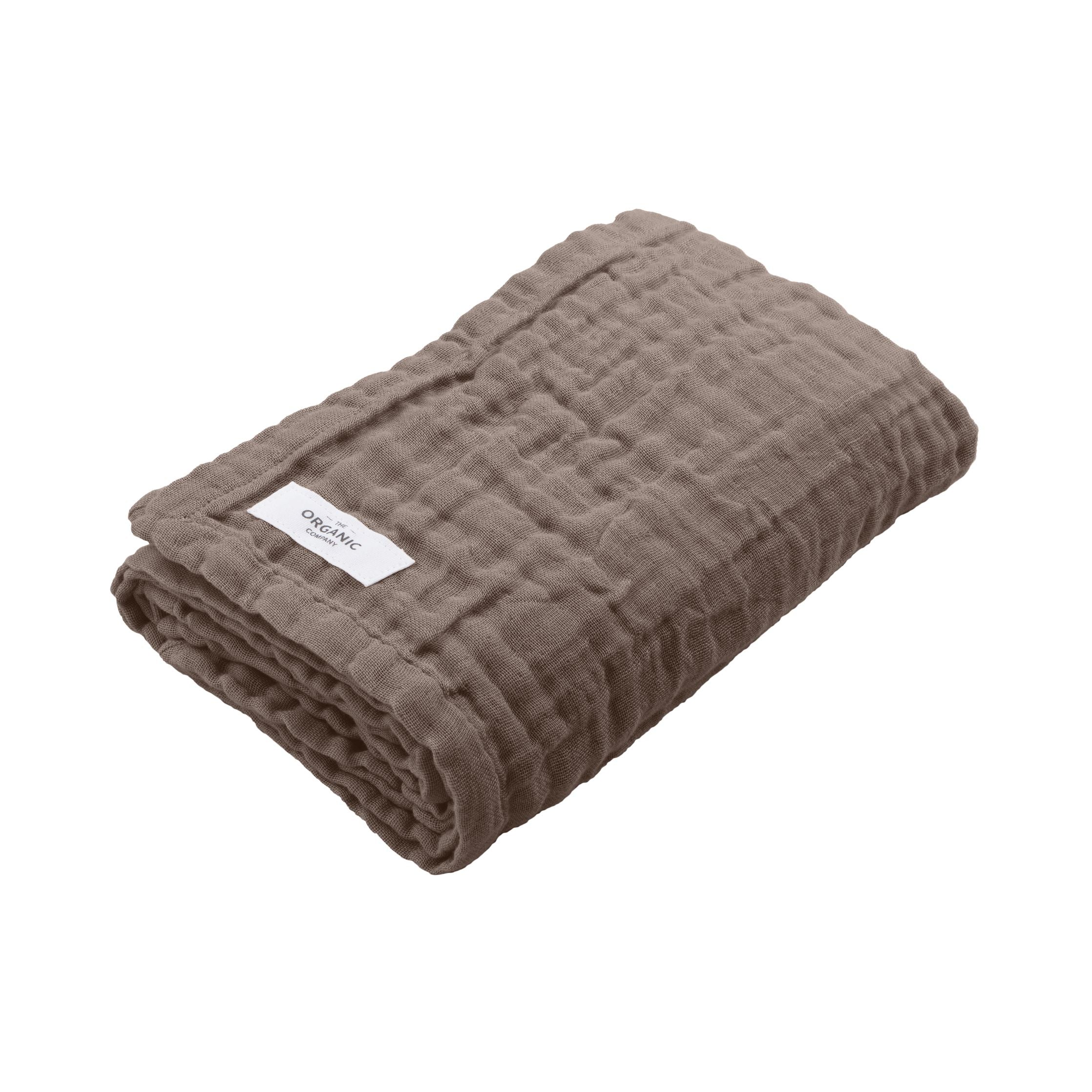 [product_category]-The Organic Company Fine Hand Towel, Clay-The Organic Company-5711261018370-1131-225-THE-1
