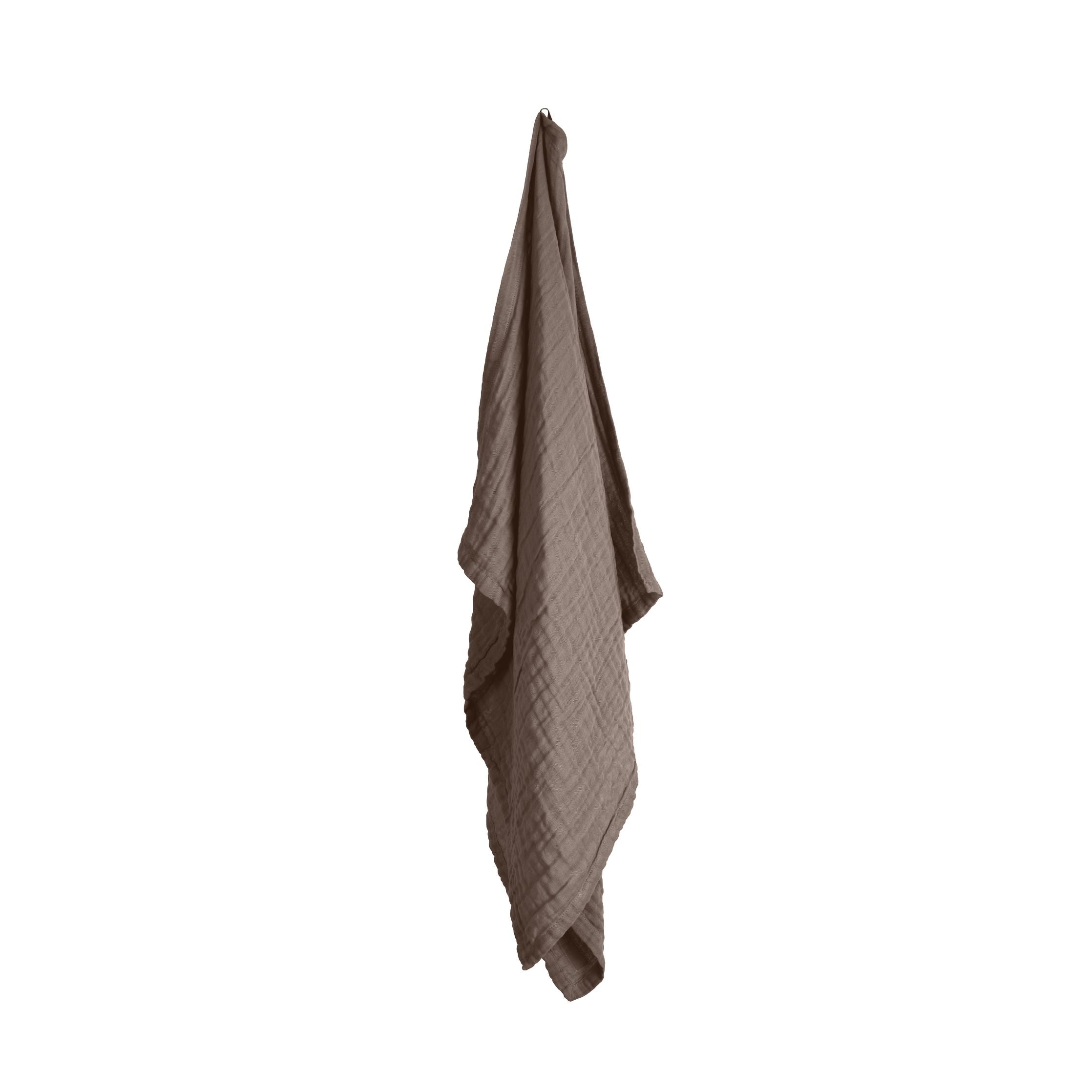 [product_category]-The Organic Company Fine Hand Towel, Clay-The Organic Company-5711261018370-1131-225-THE-2