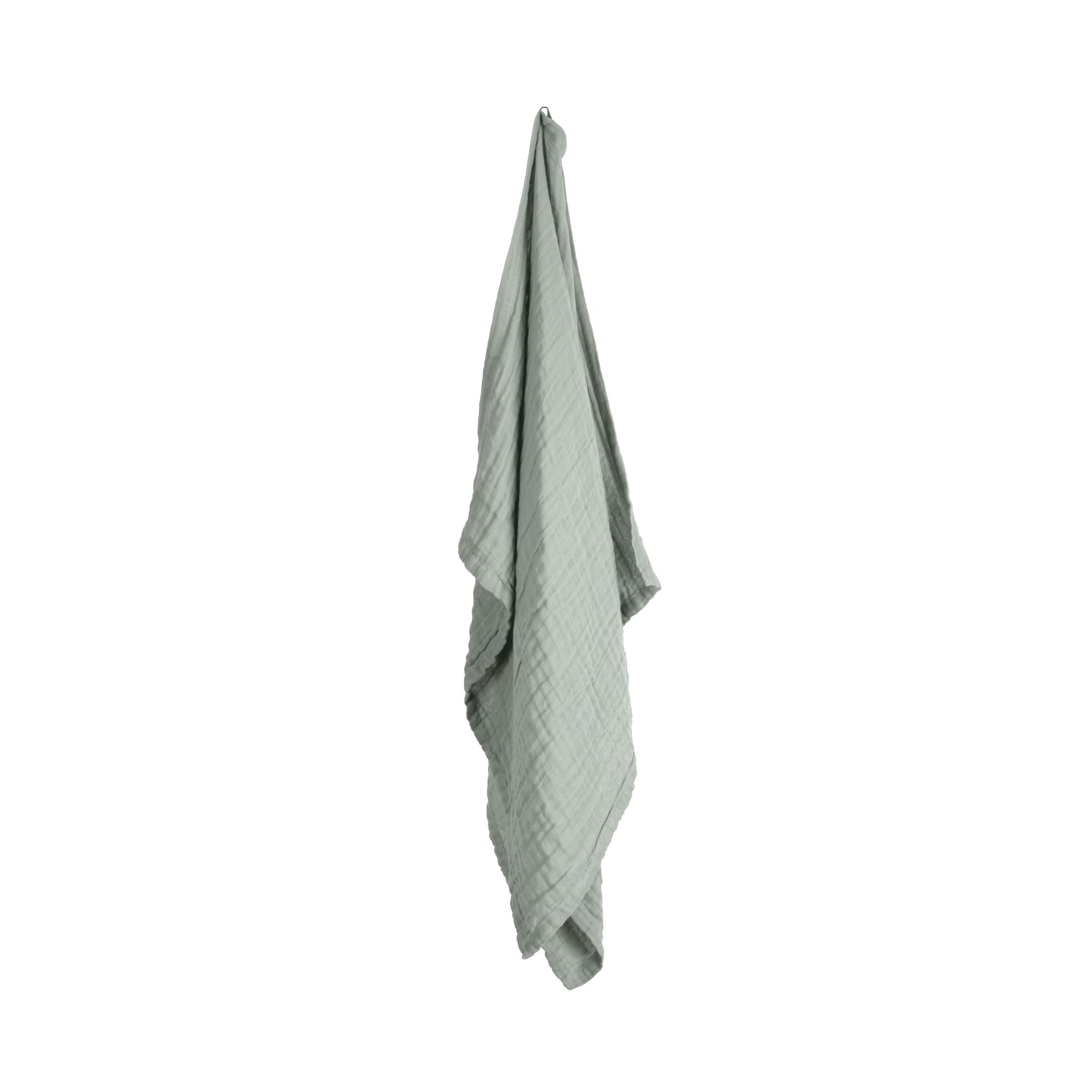 [product_category]-The Organic Company Fine Hand Towel, Dusty Mint-The Organic Company-5711261018295-1131-410-THE-2
