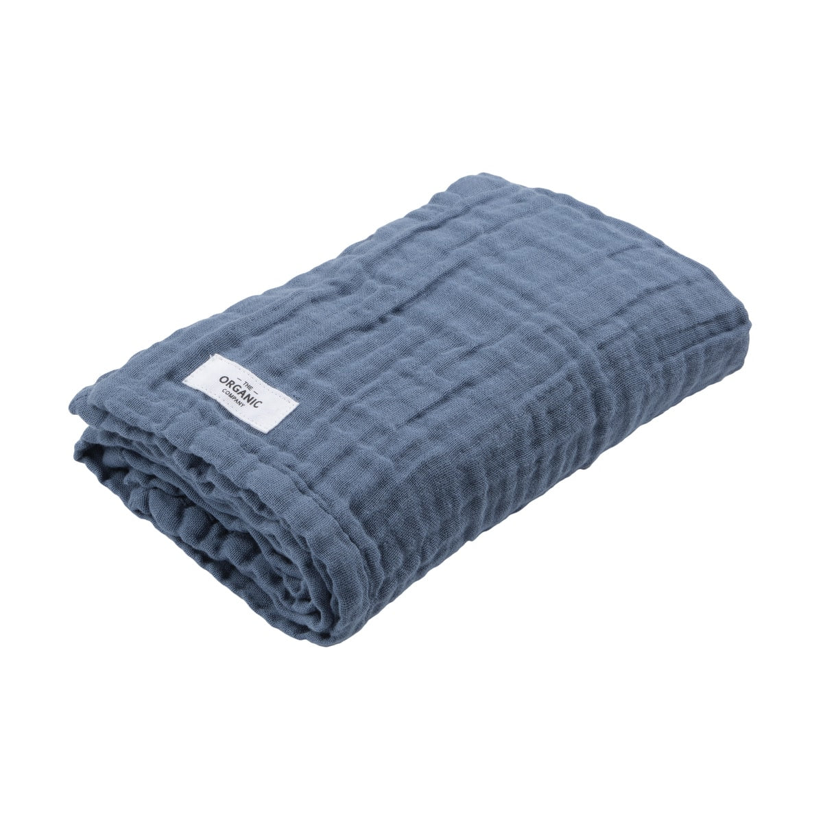 [product_category]-The Organic Company Fine Hand Towel, Grey Blue-The Organic Company-5711261017755-1131-510-THE-1