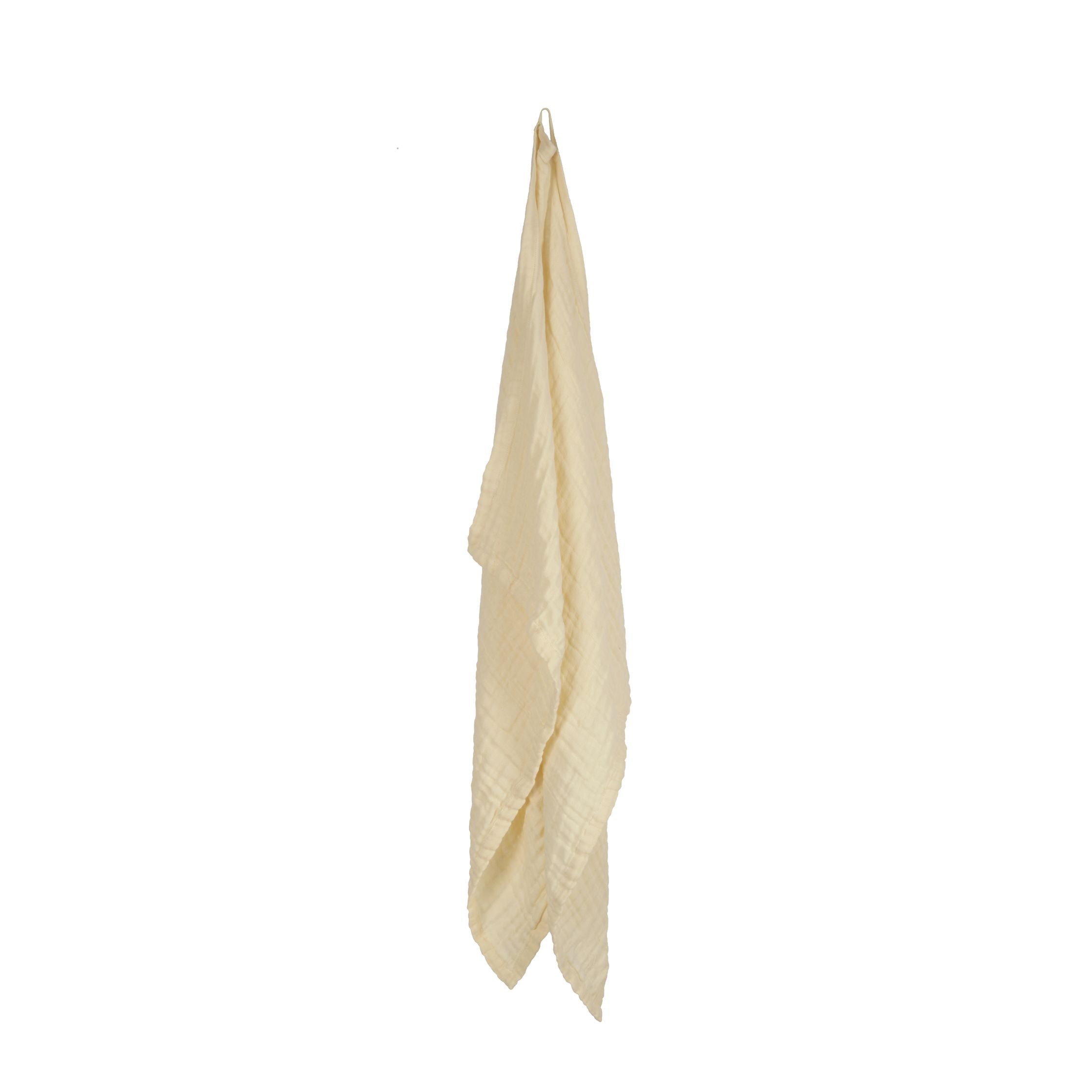 [product_category]-The Organic Company Fine Hand Towel, Pale Yellow-The Organic Company-5711261018257-1131-210-THE-2