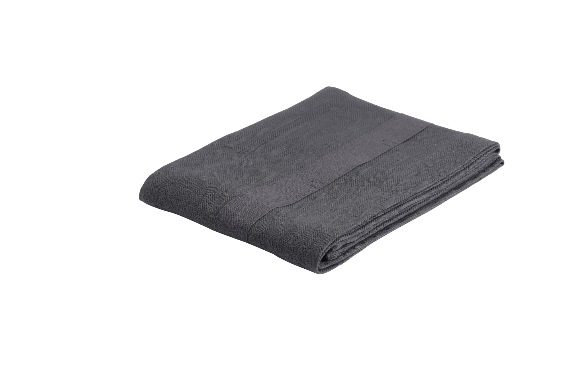 [product_category]-The Organic Company Giant Kitchen Towel, Dark Grey-The Organic Company-5711261000917-1039-110-THE-3