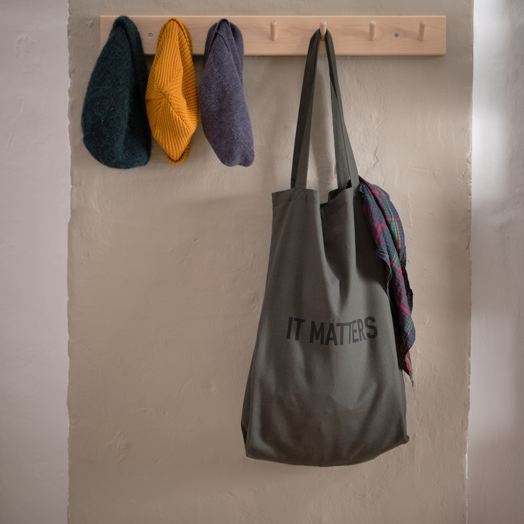 [product_category]-The Organic Company It Matters Bag, Dark Green-The Organic Company-5711261017410-1128-400-THE-3