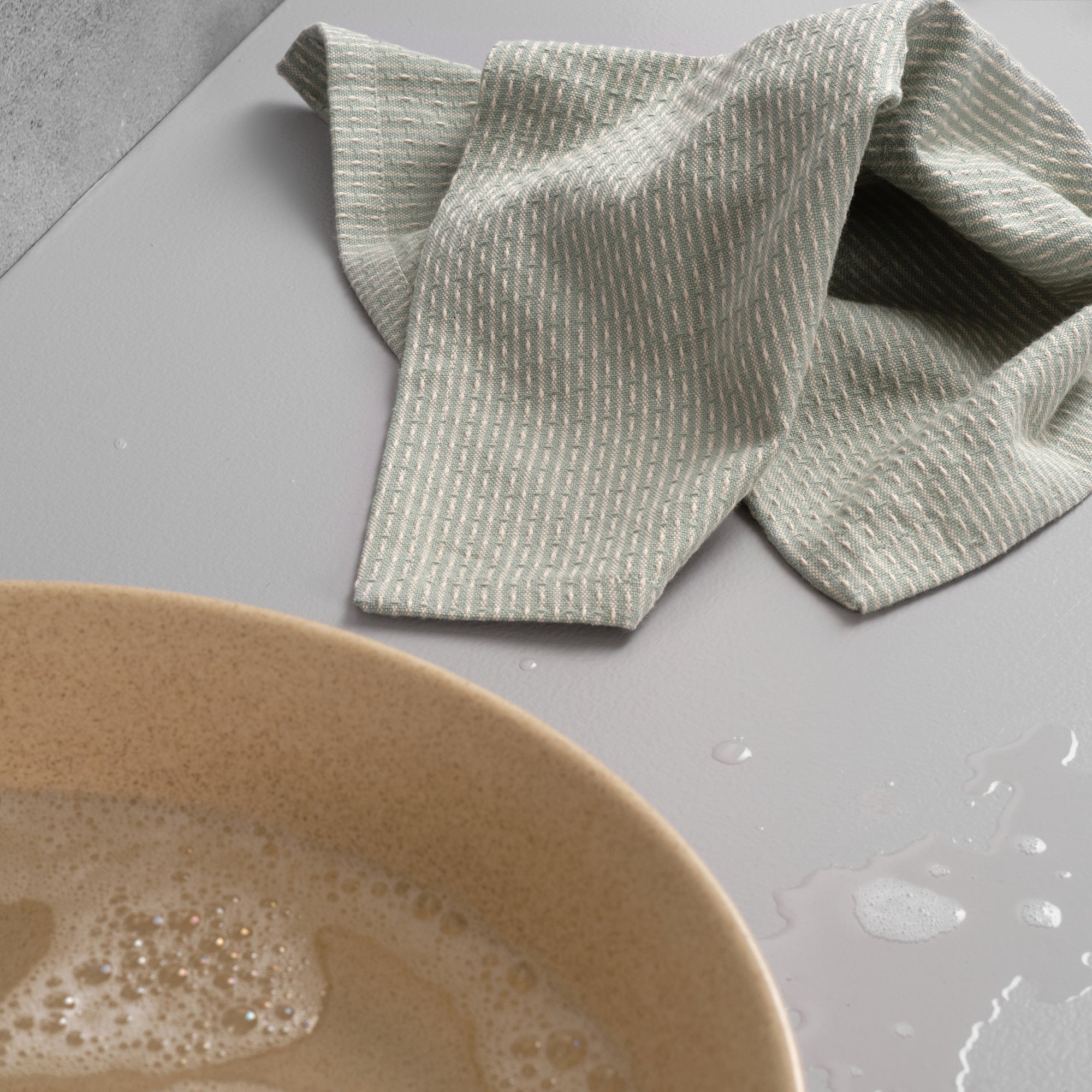 [product_category]-The Organic Company Kitchen Cloth, Evening Bay-The Organic Company-5711261021738-1048-420-THE-2