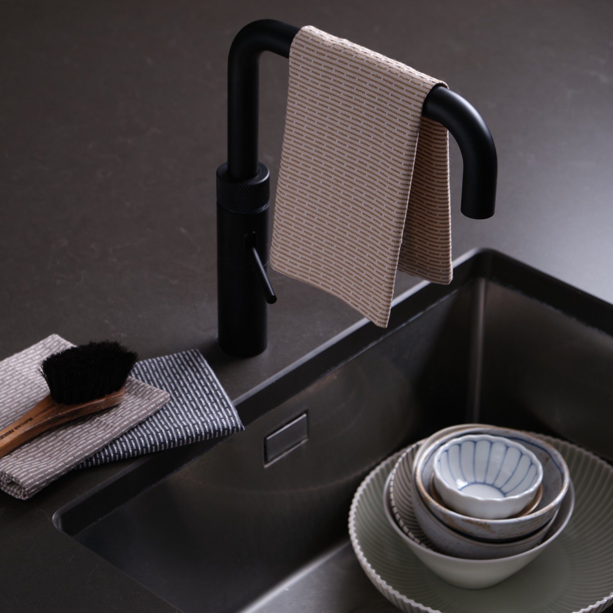 [product_category]-The Organic Company Kitchen Cloths 3 Pcs., Earth-The Organic Company-5711261019339-1139-911-THE-2