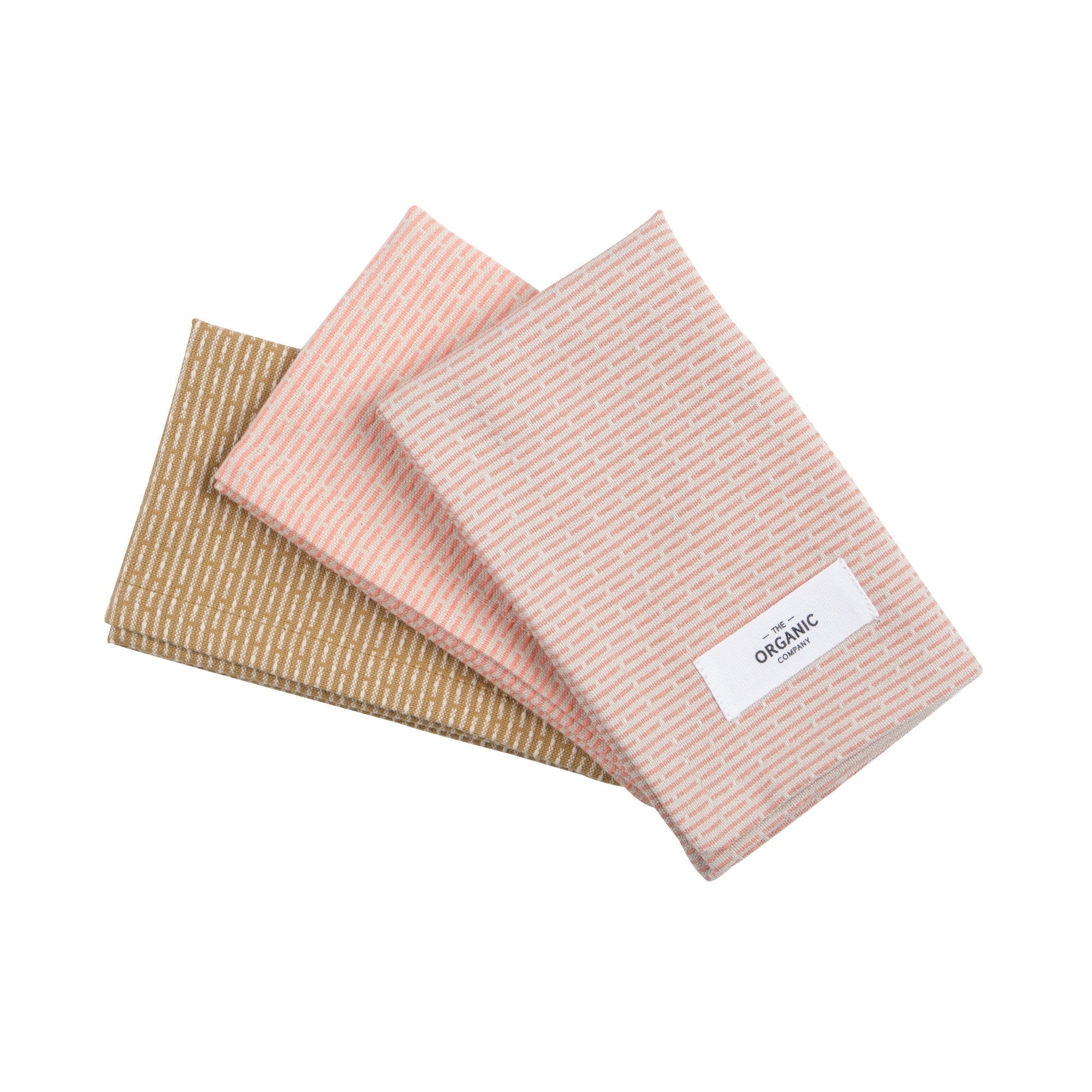 [product_category]-The Organic Company Kitchen Cloths 3 Pcs., Floral-The Organic Company-5711261019315-1139-910-THE-1