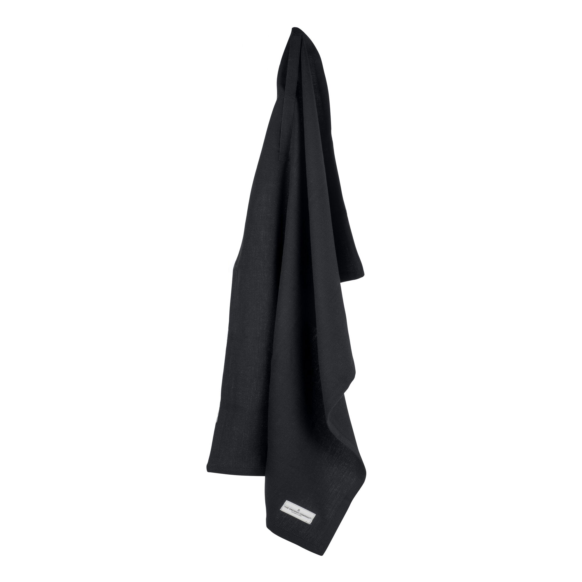 [product_category]-The Organic Company Kitchen Towel, Black-The Organic Company-5711261002706-1041-100-THE-1