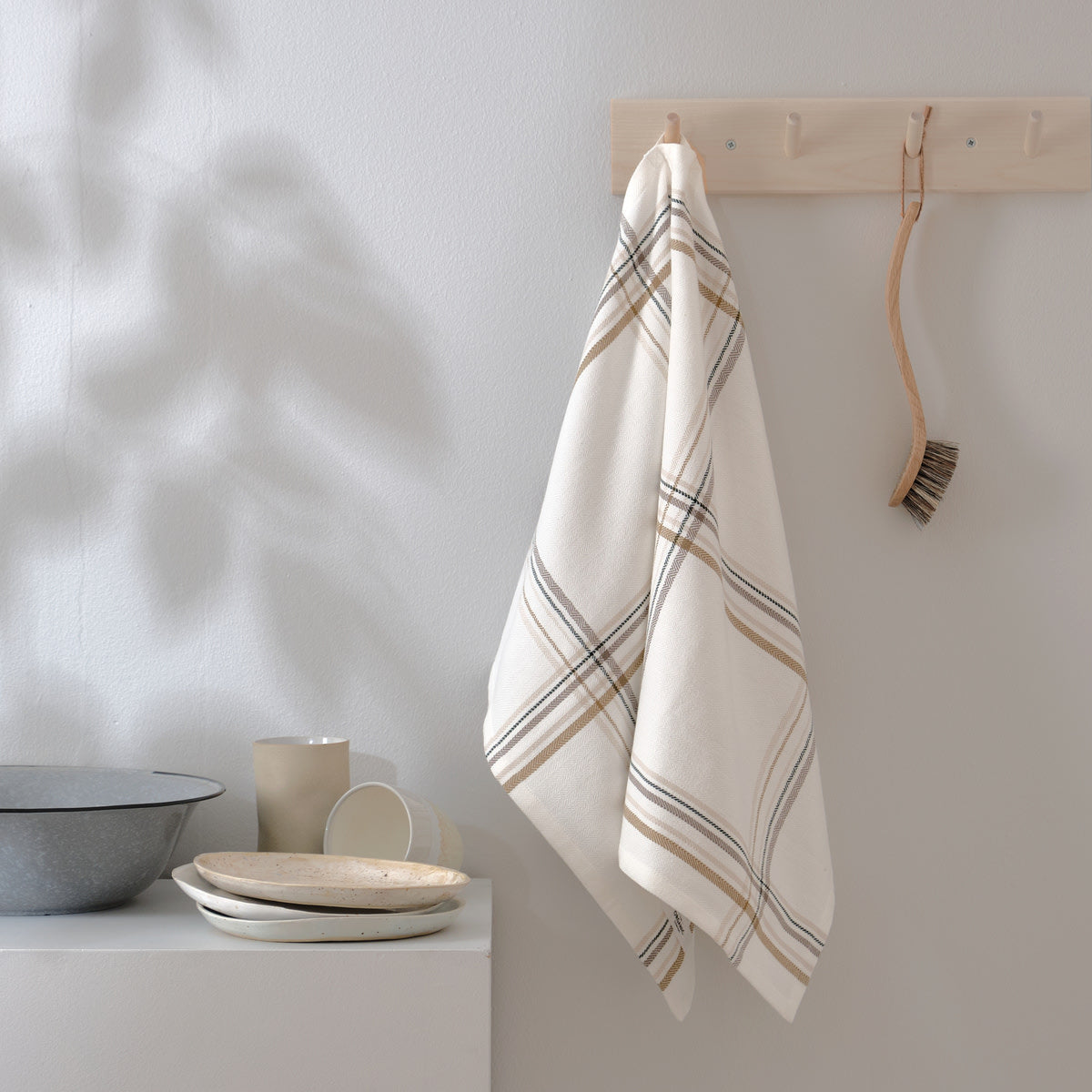 [product_category]-The Organic Company Kitchen Towel, Earth Check-The Organic Company-5711261004045-1041-801-THE-4