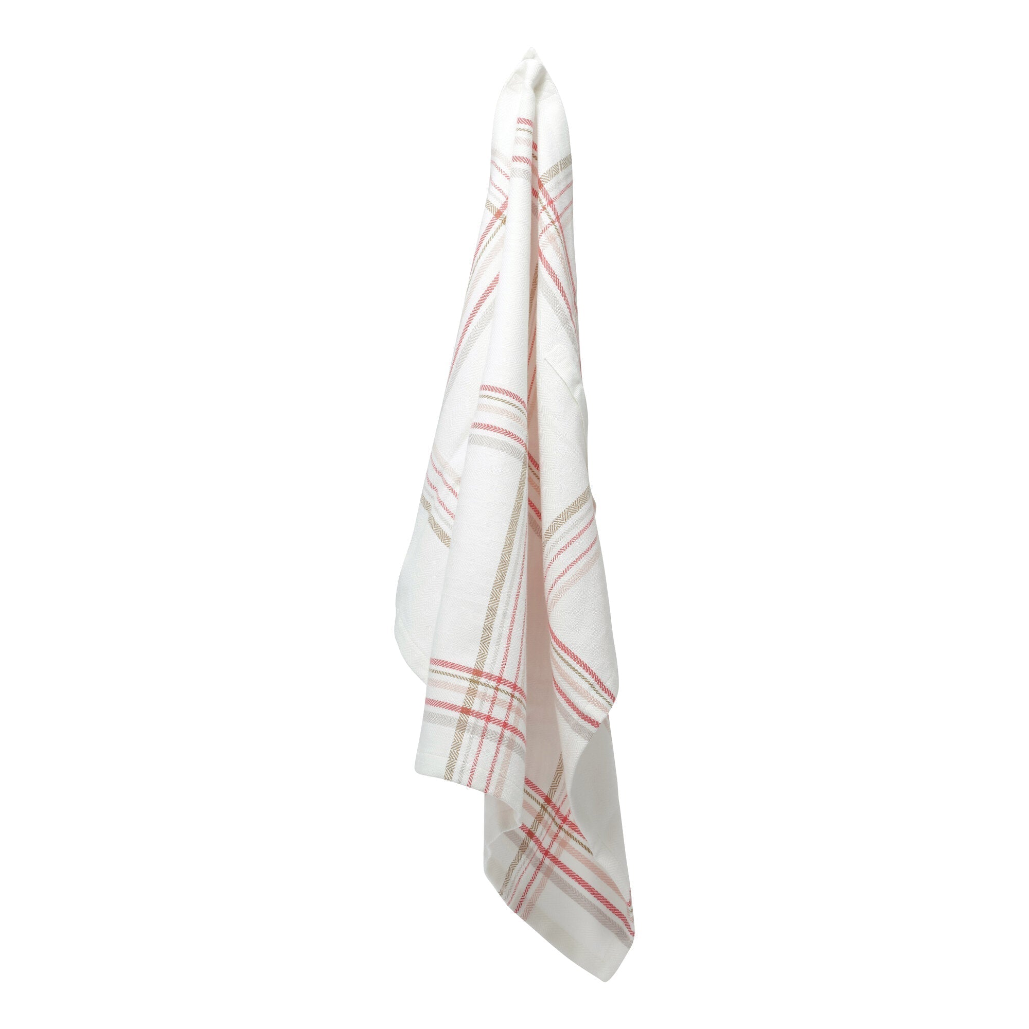 [product_category]-The Organic Company Kitchen Towel, Floral Check-The Organic Company-5711261004069-1041-802-THE-1