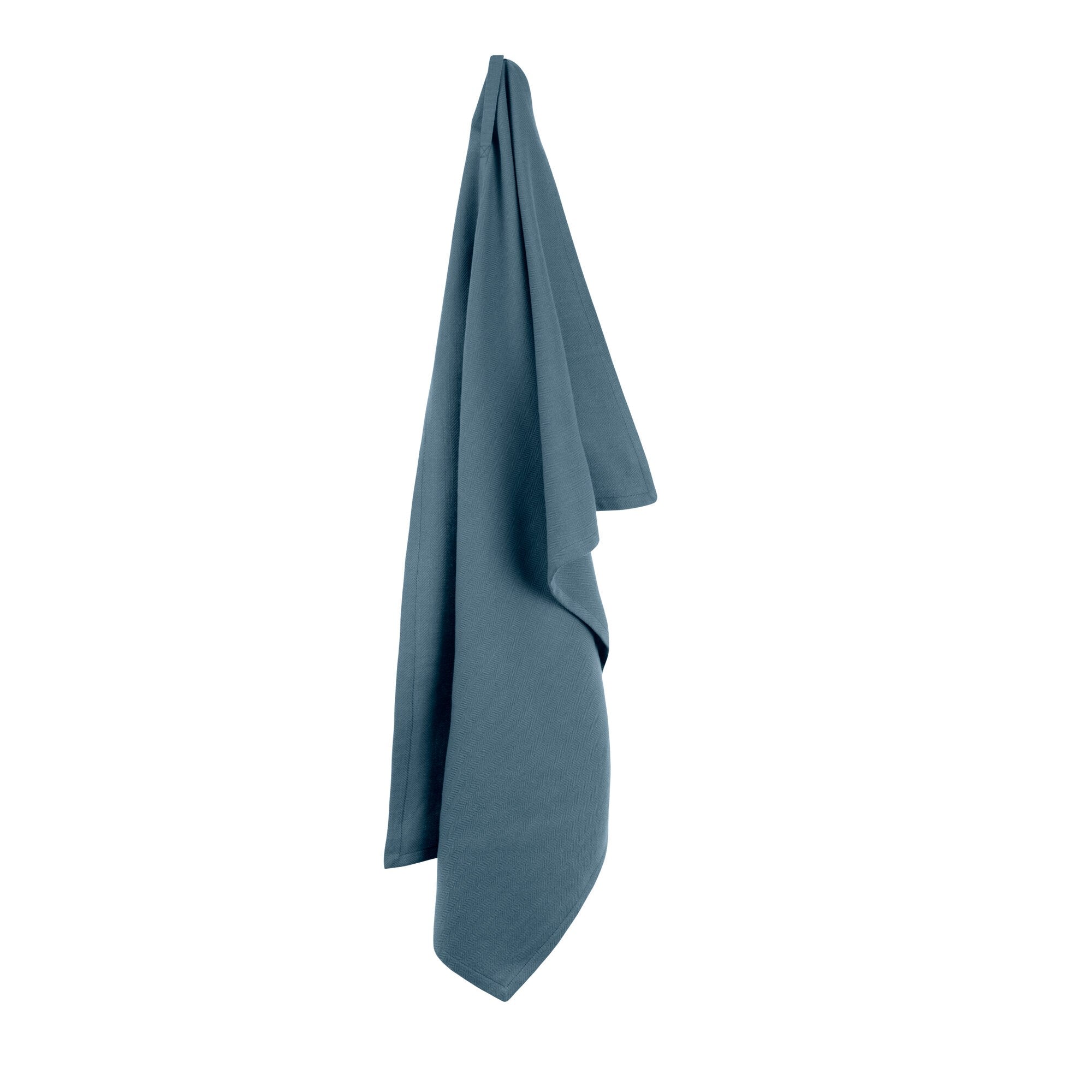 [product_category]-The Organic Company Kitchen Towel, Grey Blue-The Organic Company-5711261003222-1041-510-THE-1