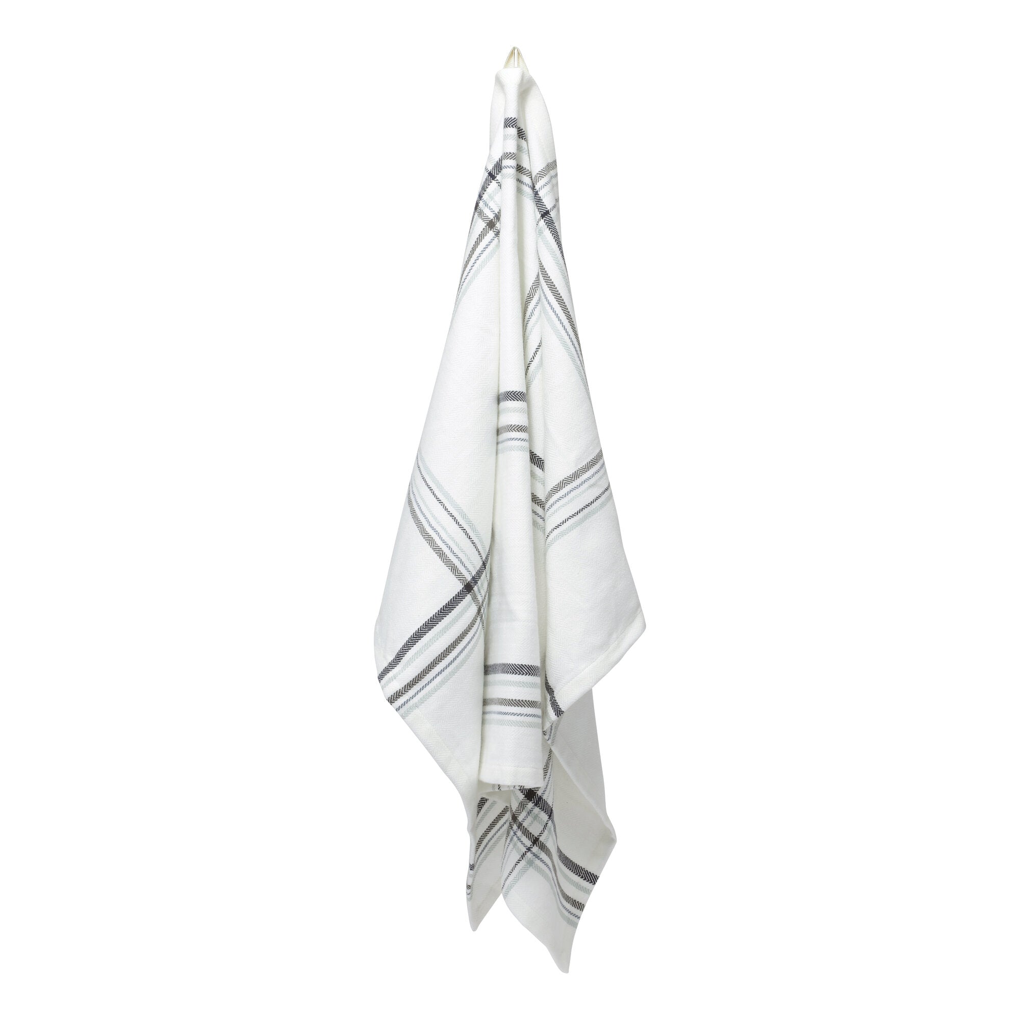 [product_category]-The Organic Company Kitchen Towel, Ocean Check-The Organic Company-5711261004052-1041-803-THE-1