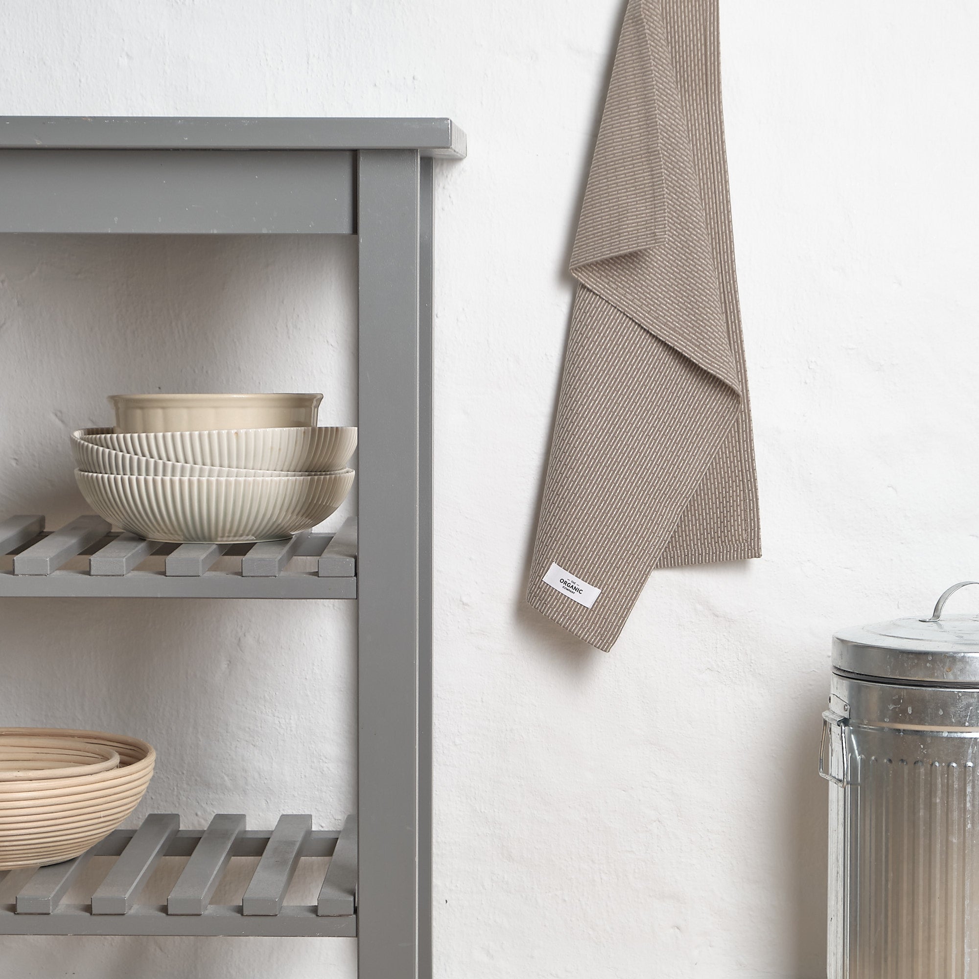 [product_category]-The Organic Company Little Towel, Clay/Stone-The Organic Company-5711261003994-1078-226-THE-3