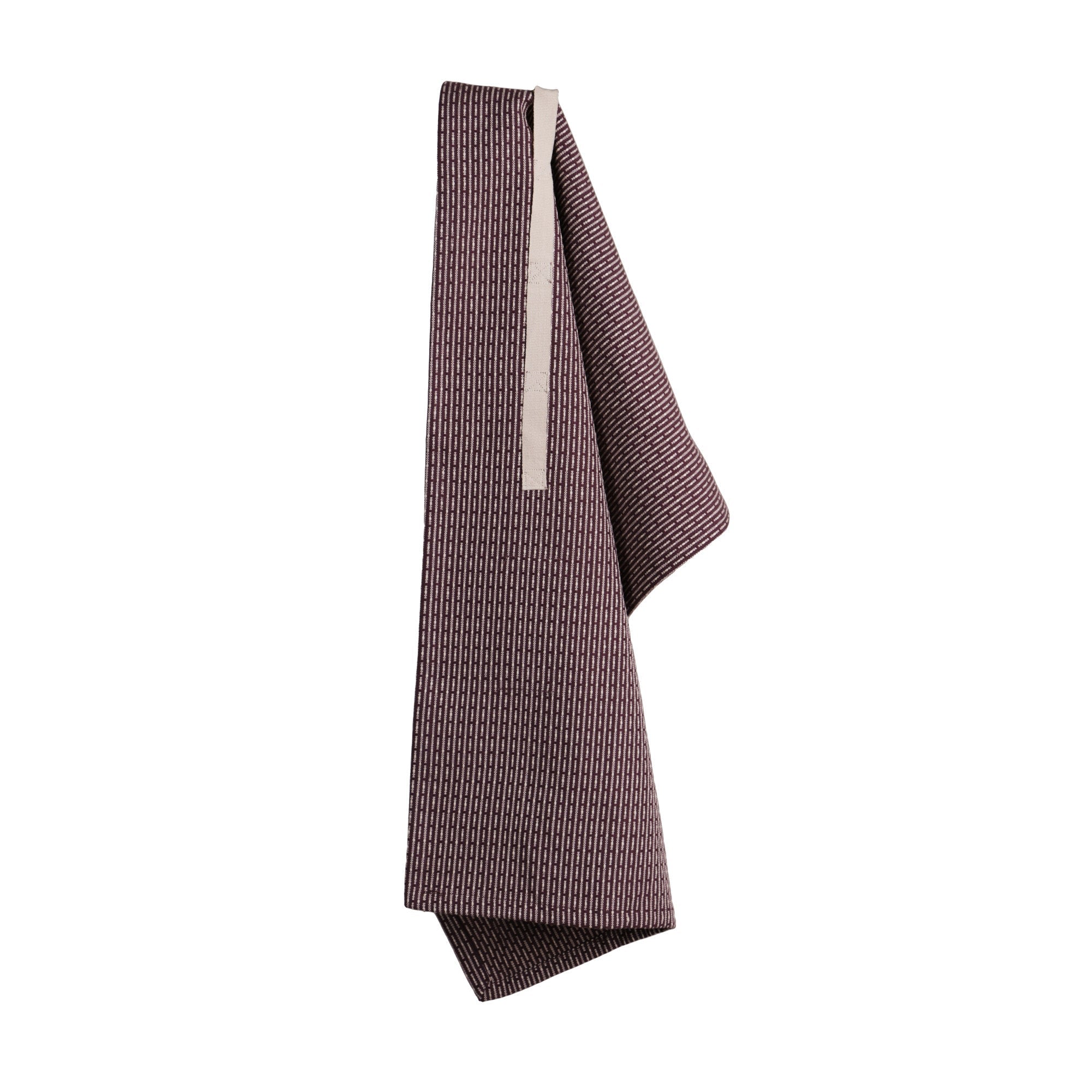 [product_category]-The Organic Company Little Towel, Maroon/Stone-The Organic Company-5711261021899-1078-395-THE-1