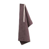 The Organic Company Little Towel, Maroon/Stone