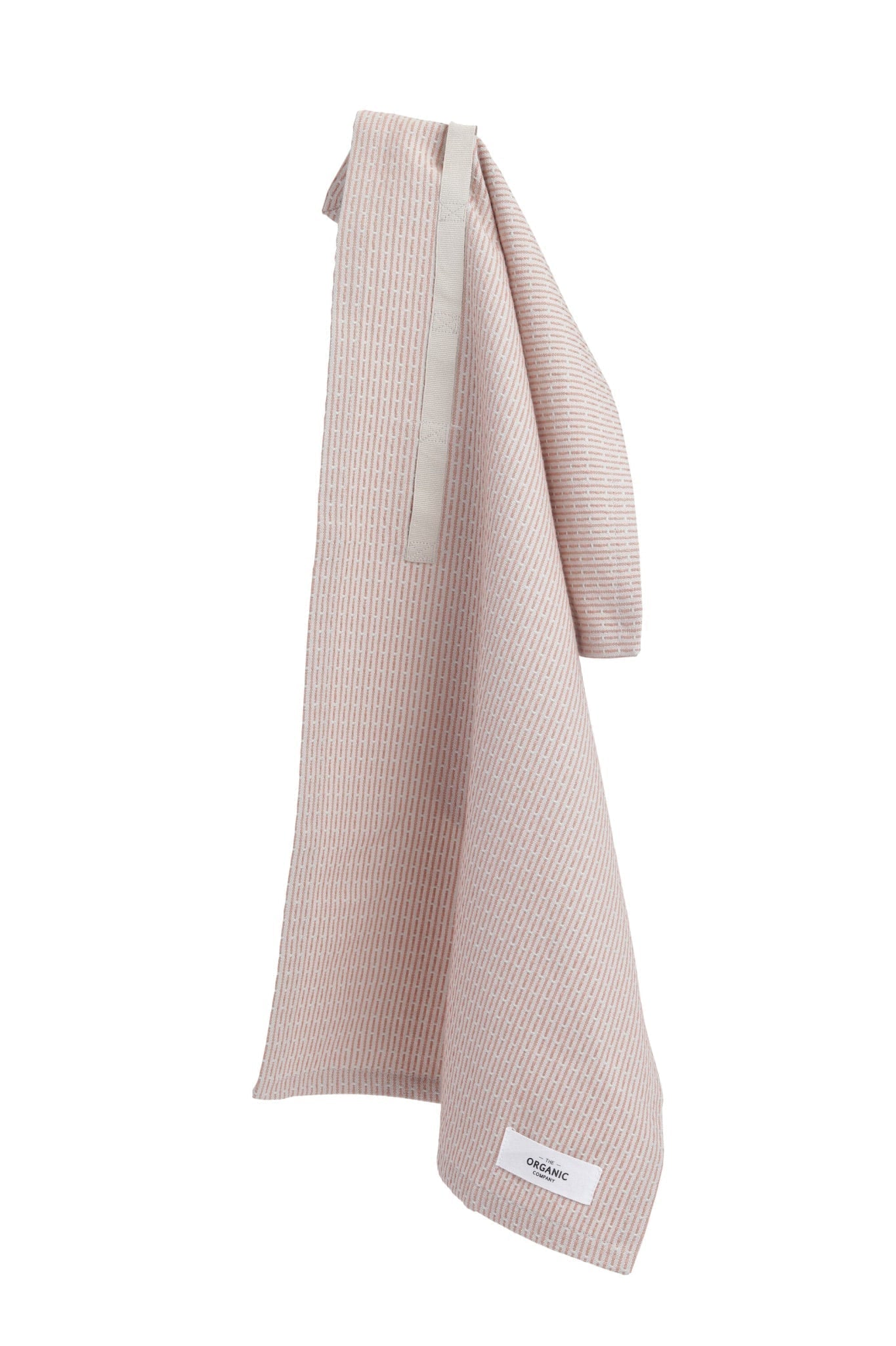 [product_category]-The Organic Company Little Towel, Stone/Rose-The Organic Company-5711261003864-1078-330-THE-1