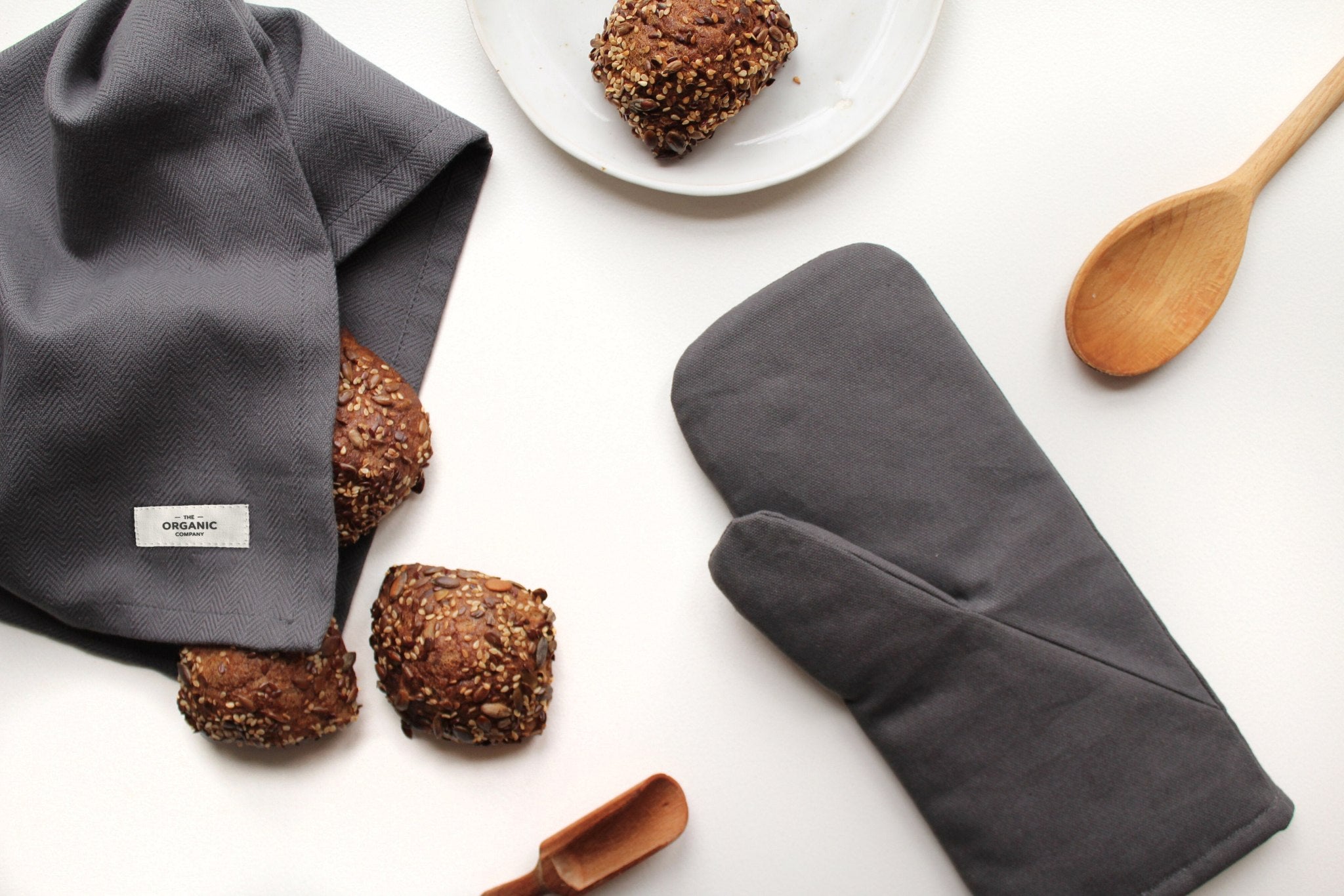 [product_category]-The Organic Company Oven Mitts Large, Dark Grey-The Organic Company-5711261002683-1047-110-THE-2